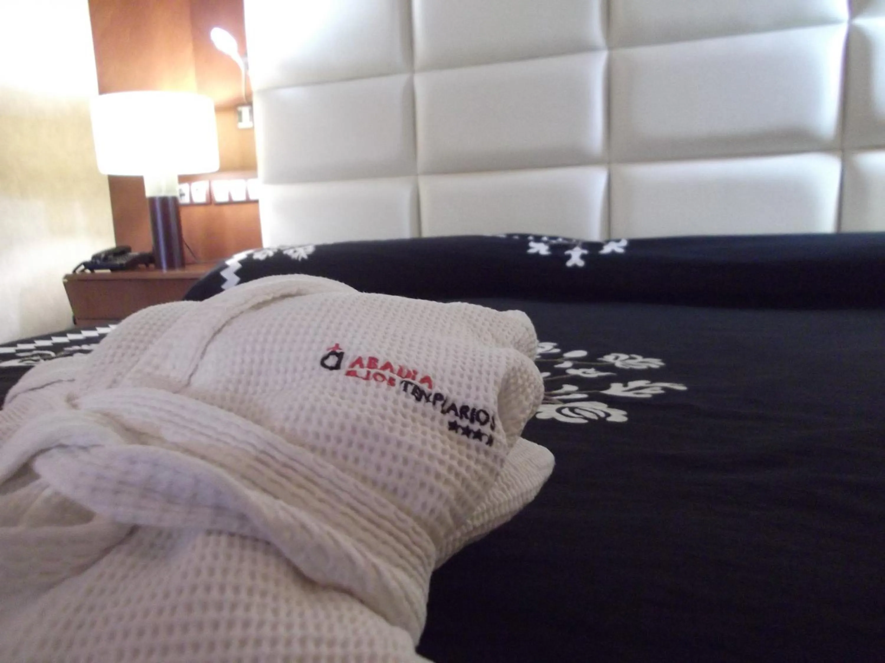 Bed in Hotel Termal Abadia de Los Templarios