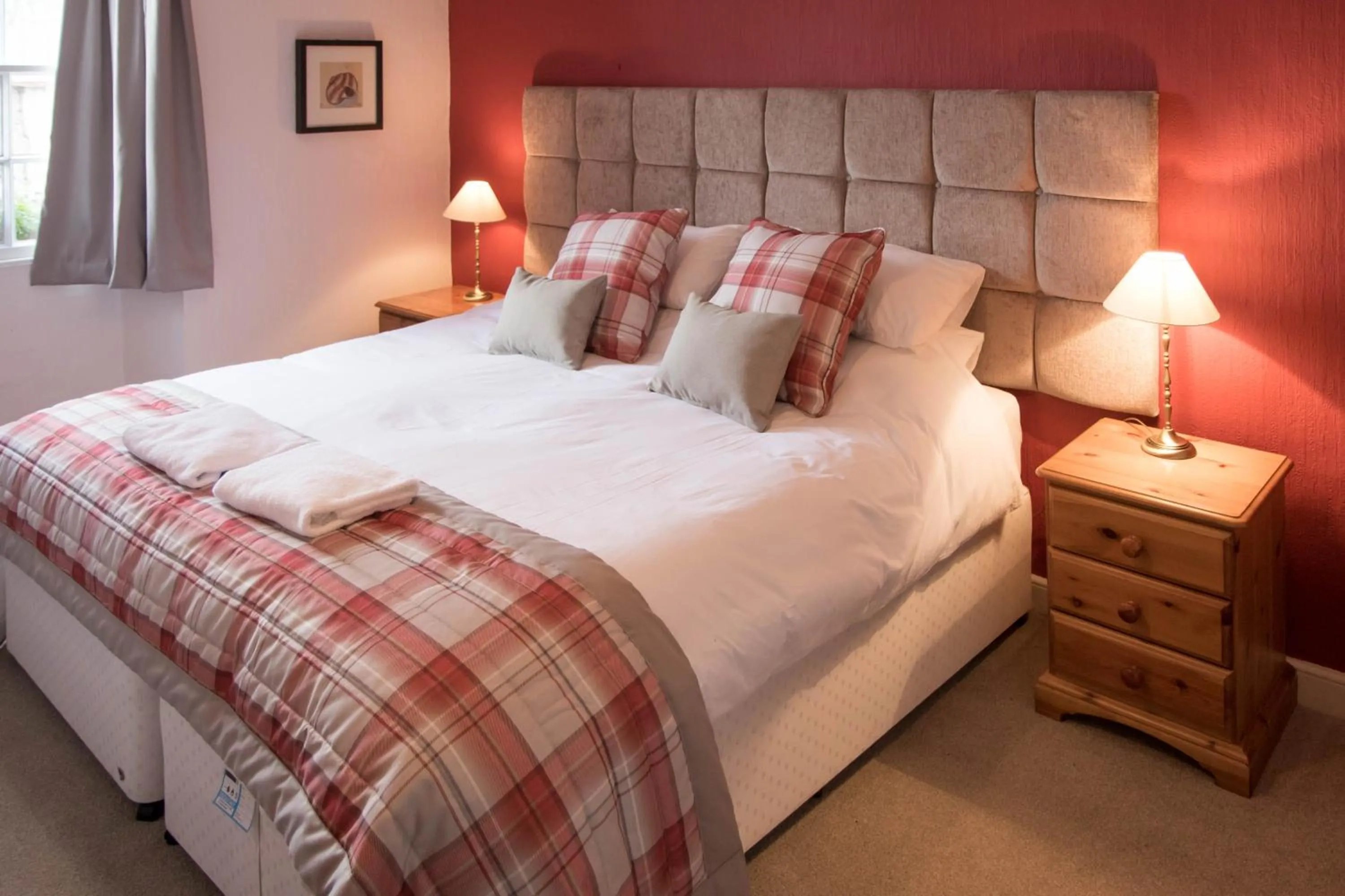 Bedroom in Templehall Hotel