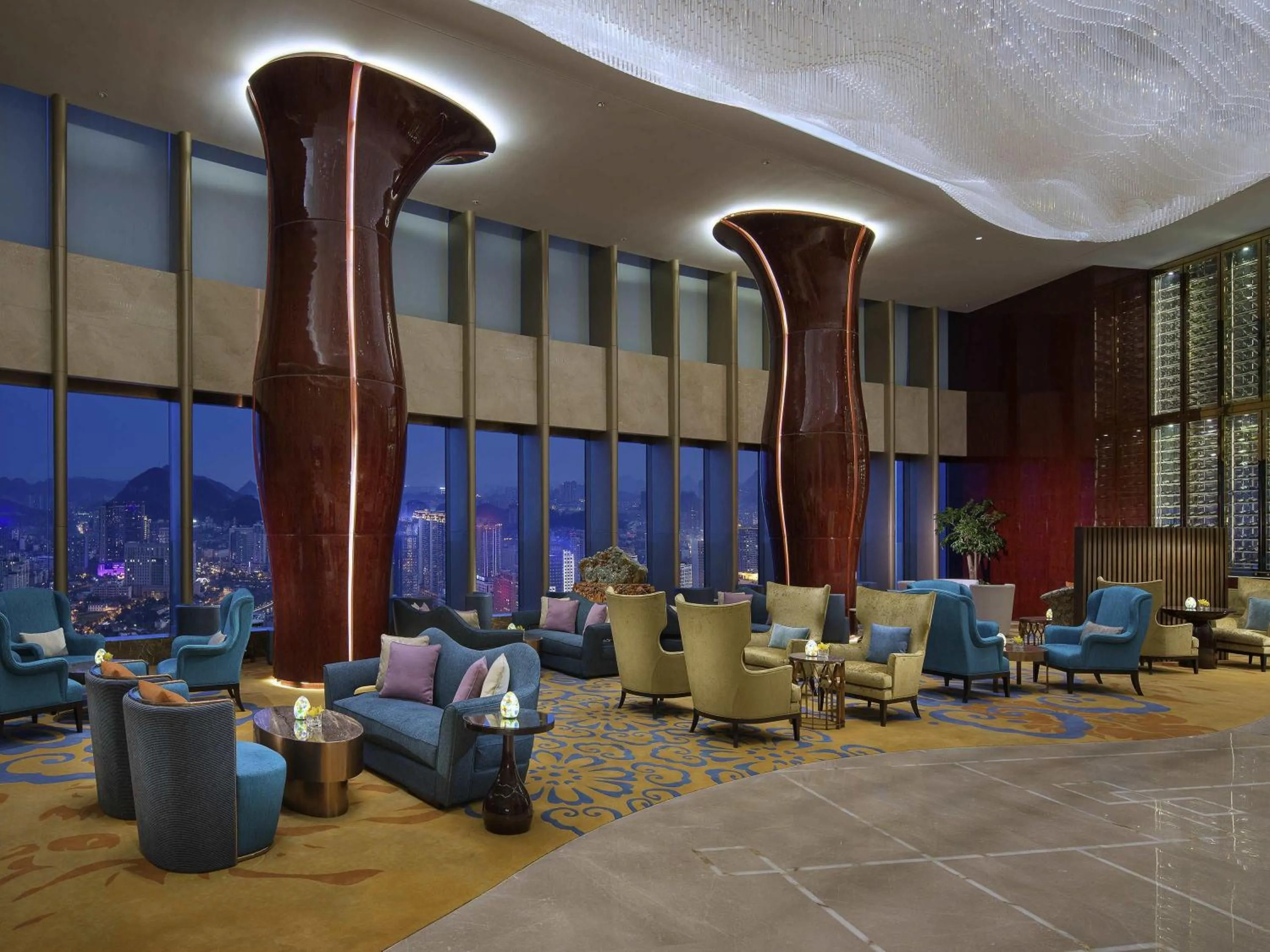 Lounge or bar in Sofitel Guiyang Hunter