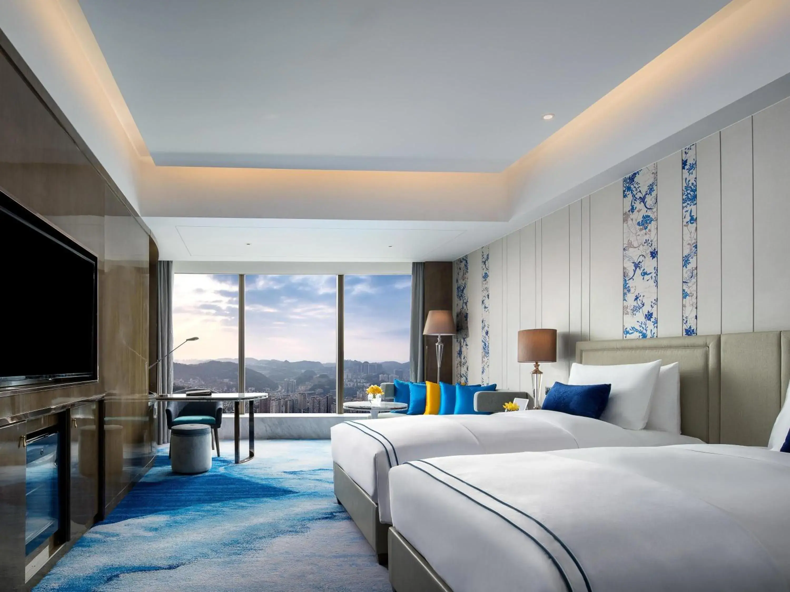 Superior Twin Room in Sofitel Guiyang Hunter Superior Twin Room in Sofitel Guiyang Hunter