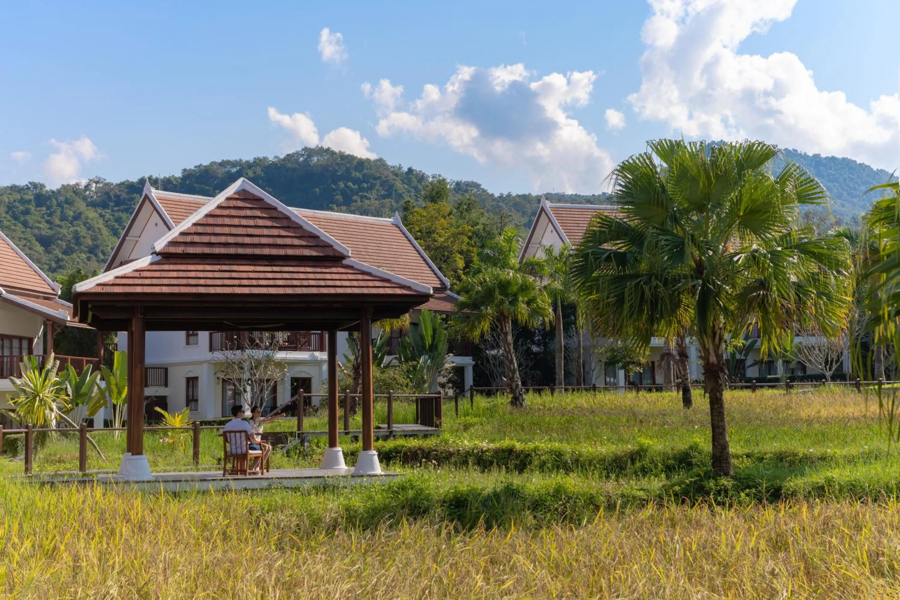 Garden view in Pullman Luang Prabang