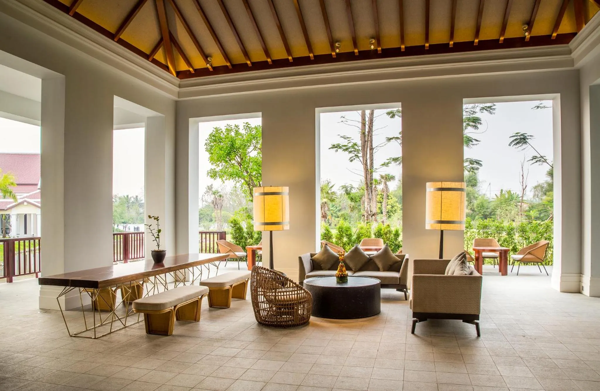 Lobby or reception in Pullman Luang Prabang