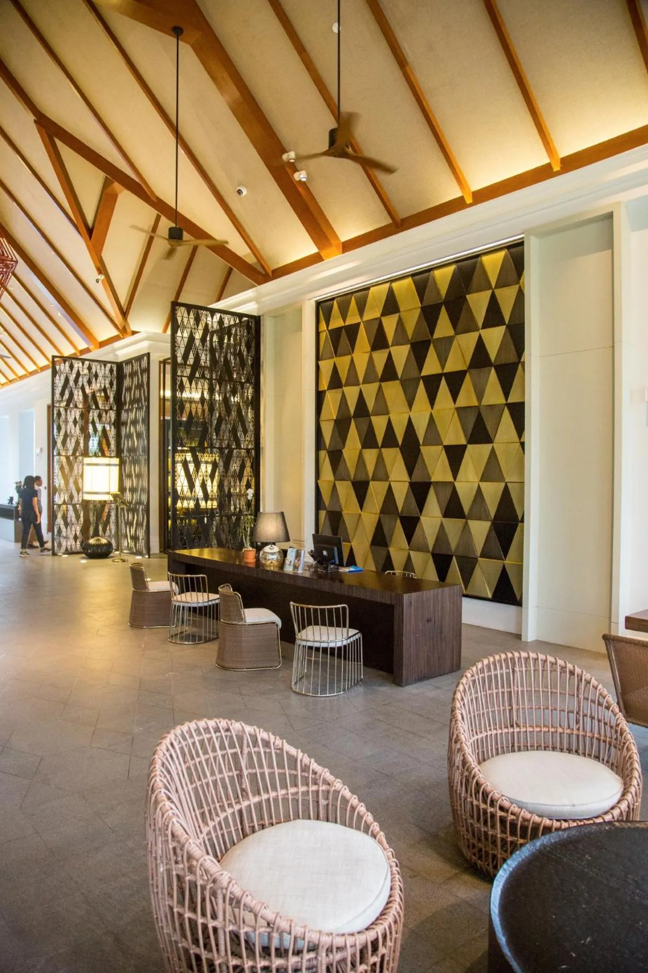 Lobby or reception in Pullman Luang Prabang