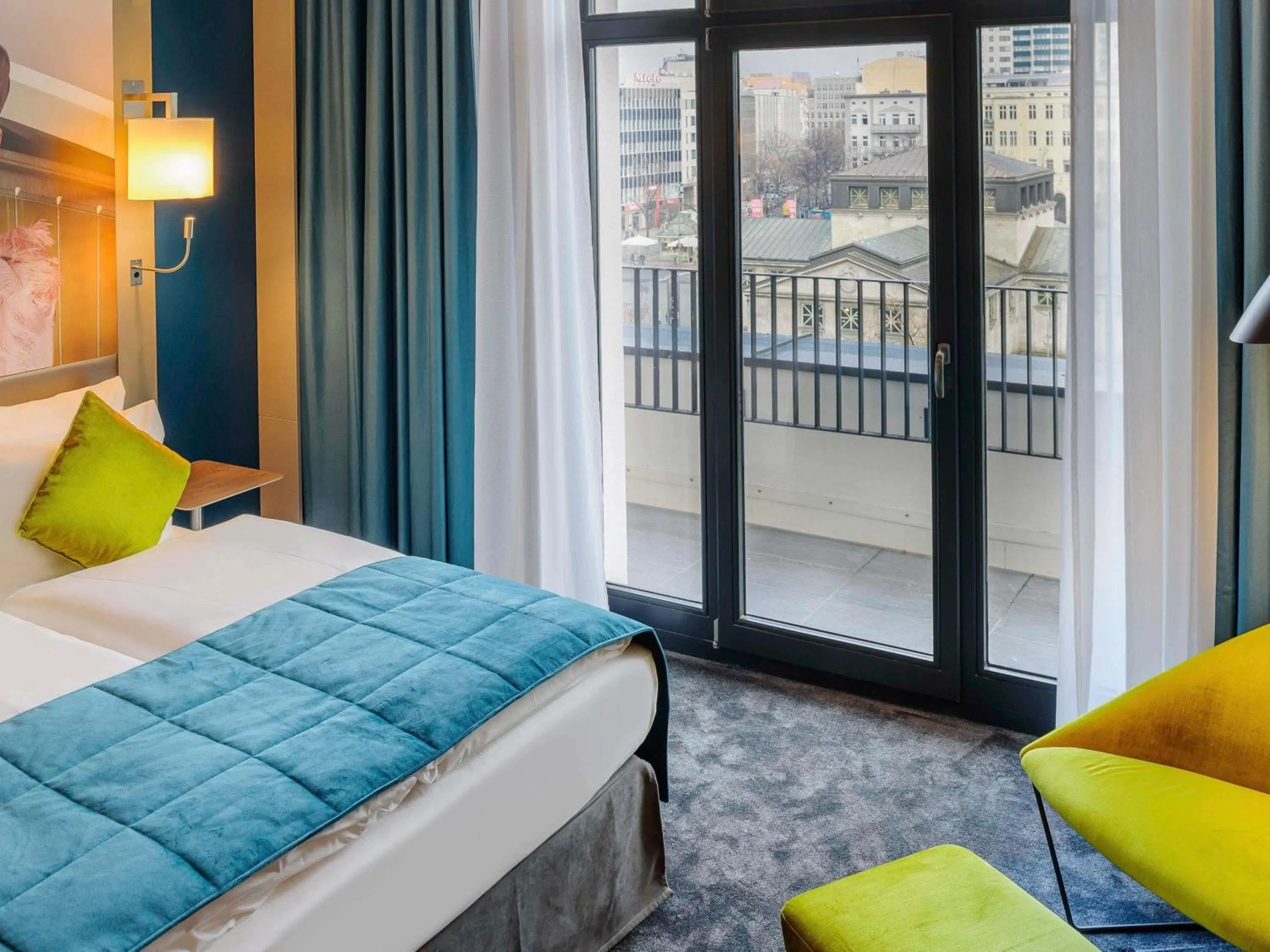 Bedroom, Bed in MERCURE Hotel Berlin Wittenbergplatz