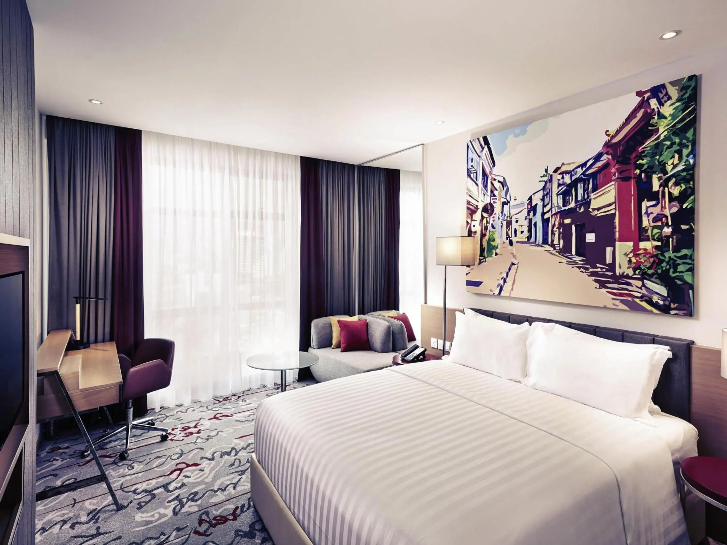 Classic Queen Room in Mercure Kuala Lumpur Shaw Parade Classic Queen Room in Mercure Kuala Lumpur Shaw Parade