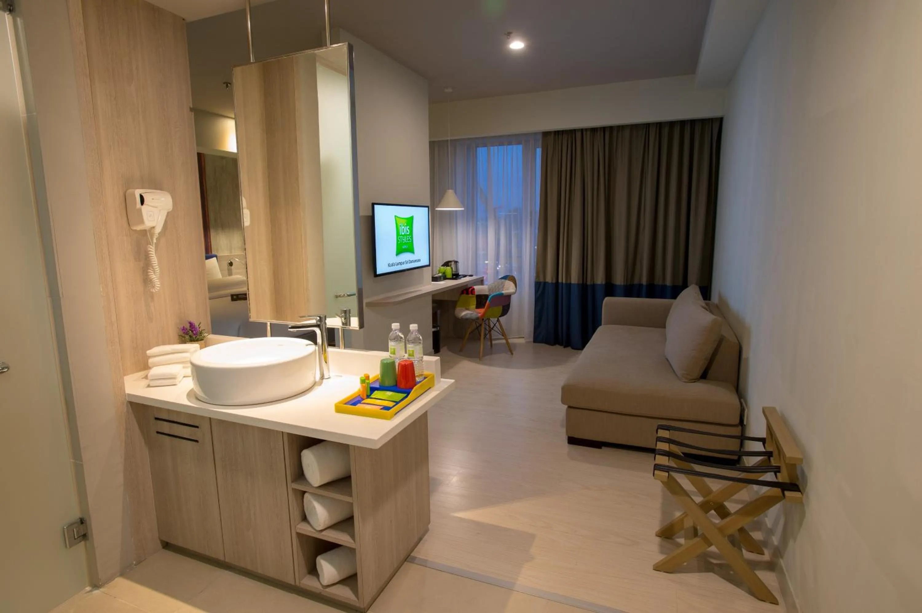 Living room in ibis Styles Kuala Lumpur Sri Damansara