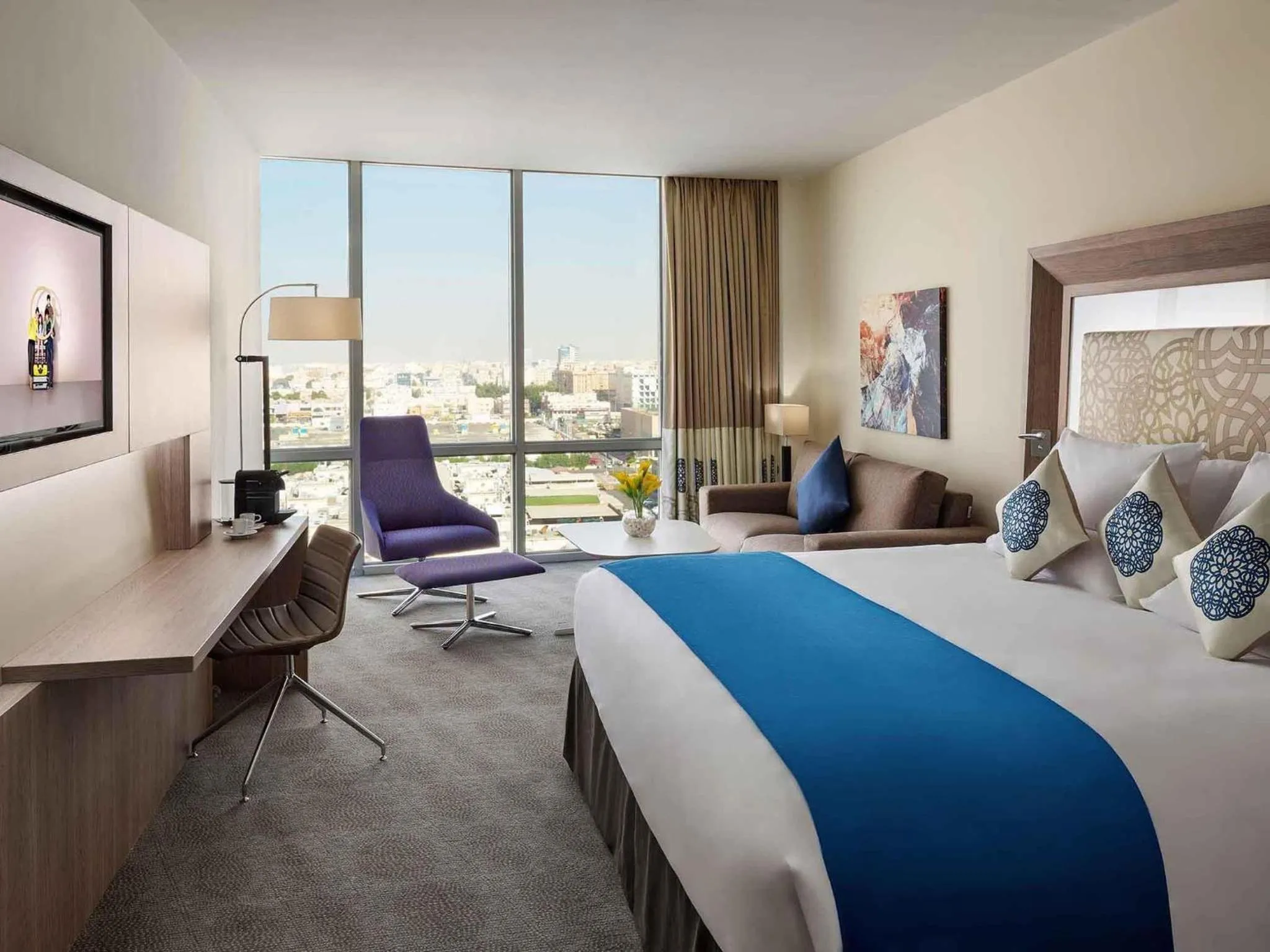 Bedroom, Bed in Novotel Jeddah Tahlia