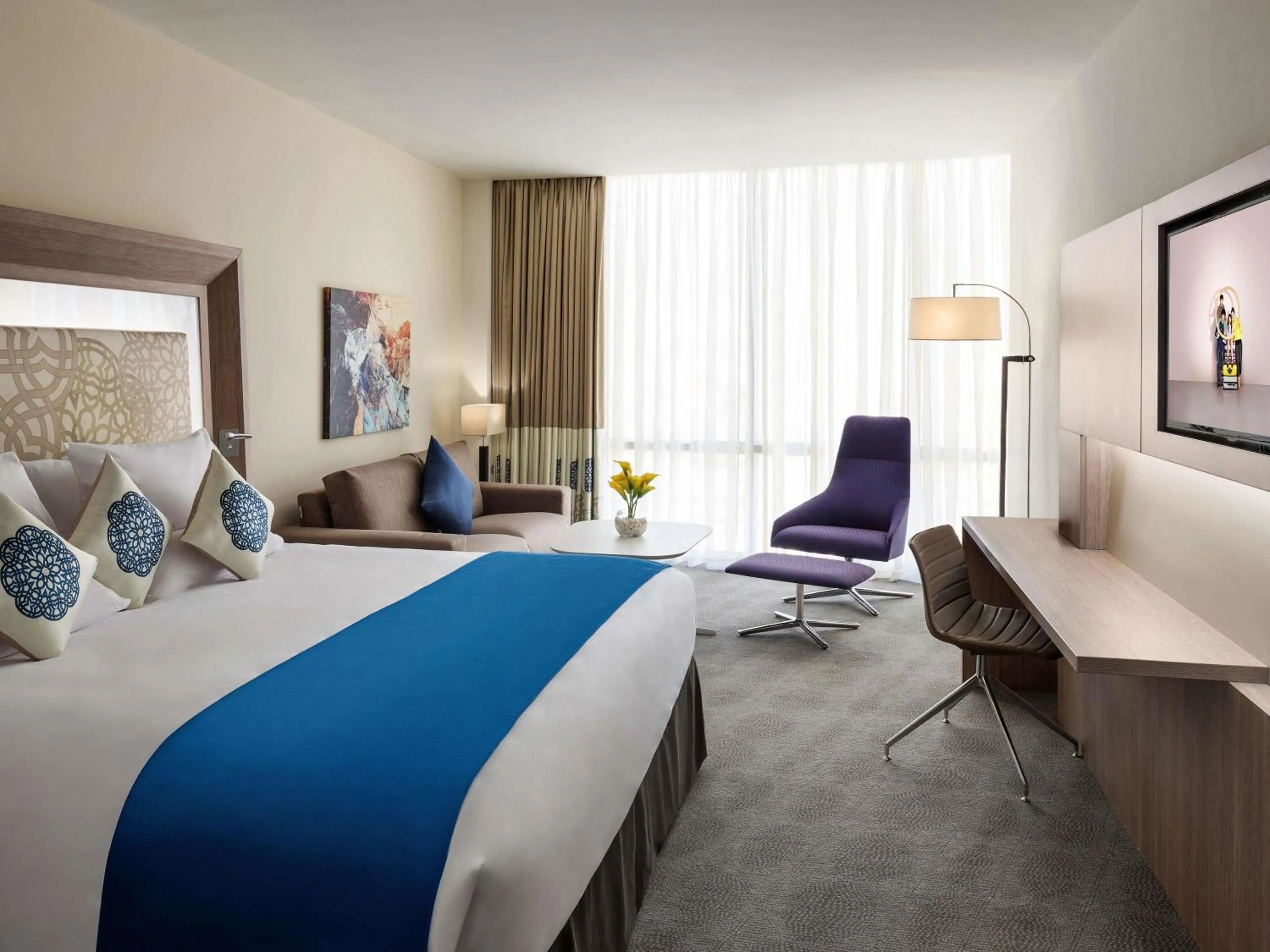 Bedroom, Bed in Novotel Jeddah Tahlia