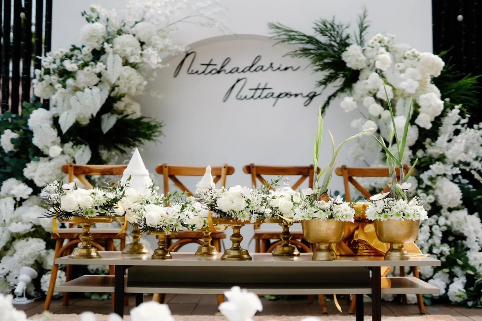 wedding in Chiangkhong Teak Garden Riverfront Onsen Hotel- SHA Extra Plus