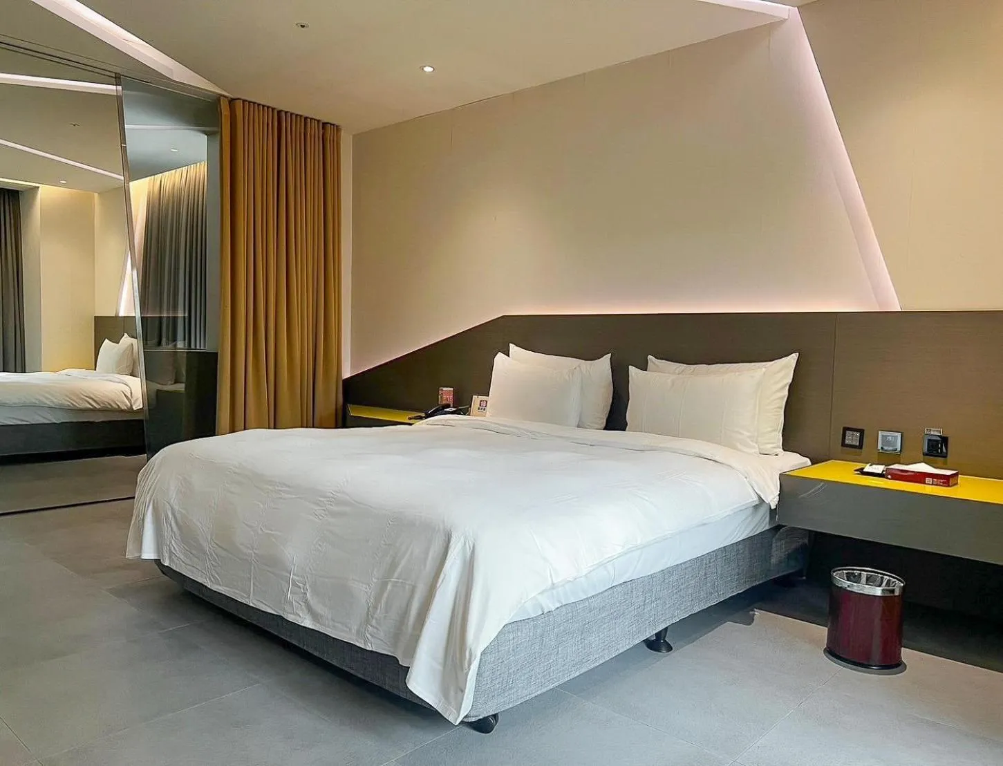 Bed in All-Ur Boutique Motel - Xinzhuang Branch