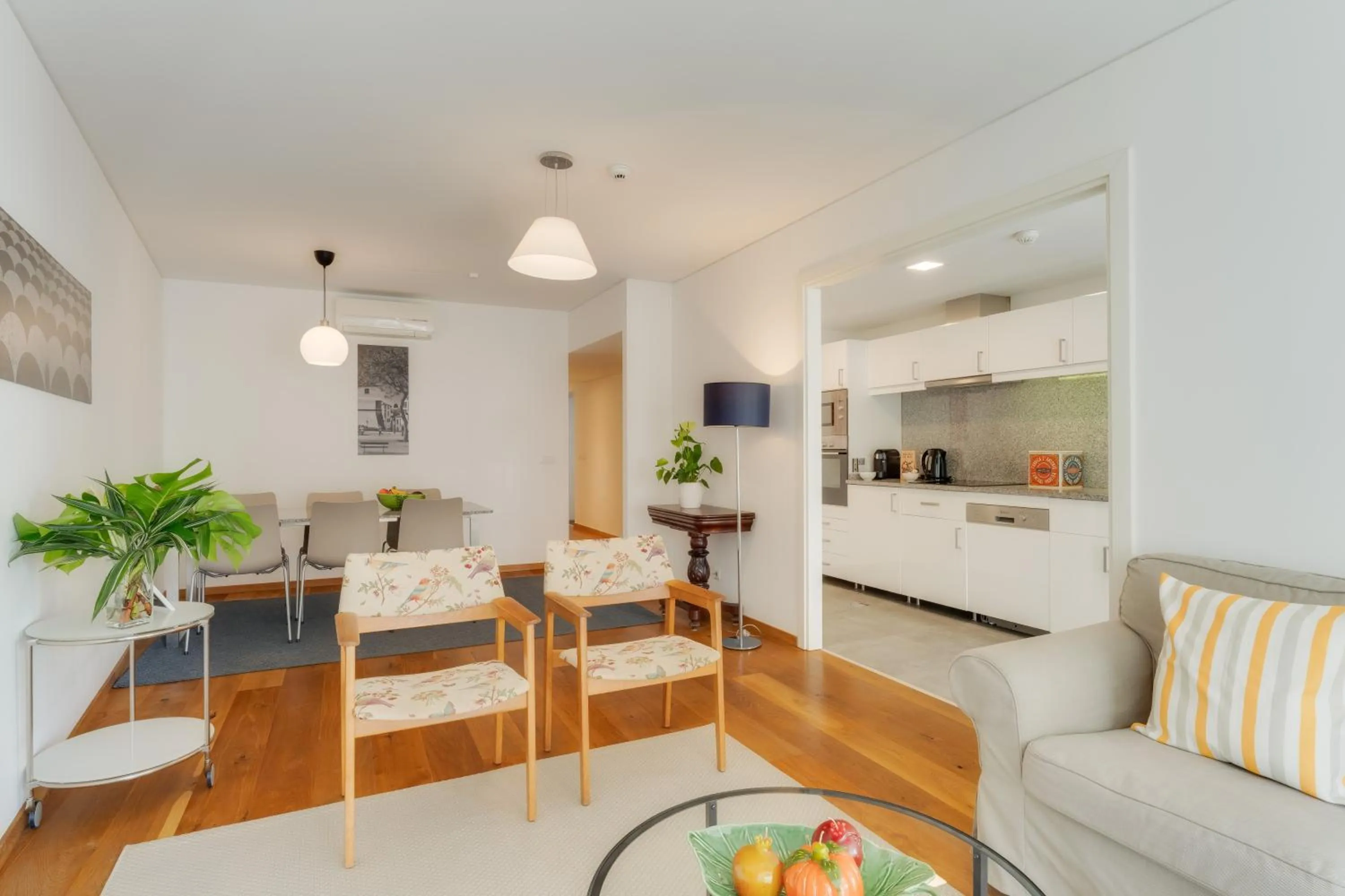 Living room in Casa da Praça Apartments - by Casas na Ilha