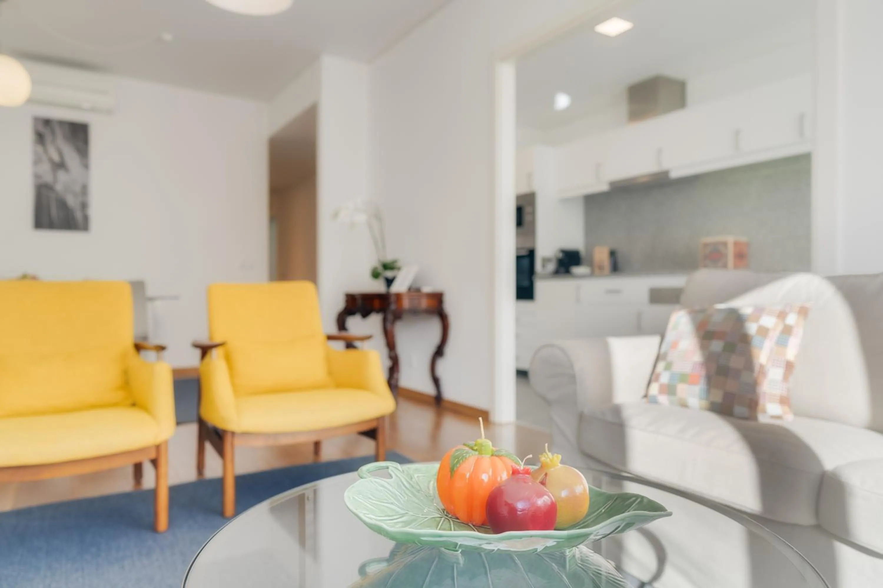 Living room in Casa da Praça Apartments - by Casas na Ilha