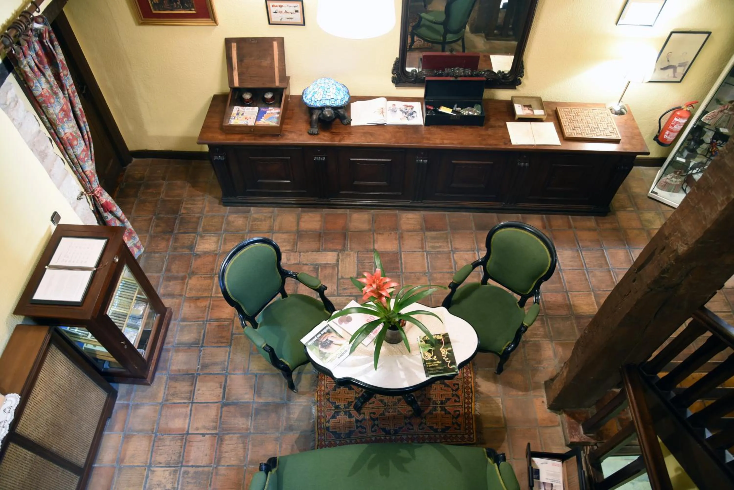 Lobby or reception in Posada Mayor de Migueloa