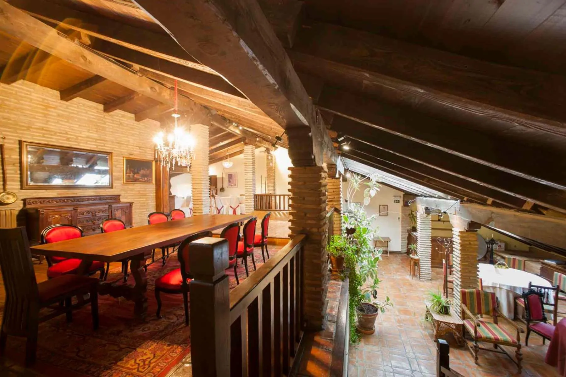 Communal lounge/ TV room in Posada Mayor de Migueloa