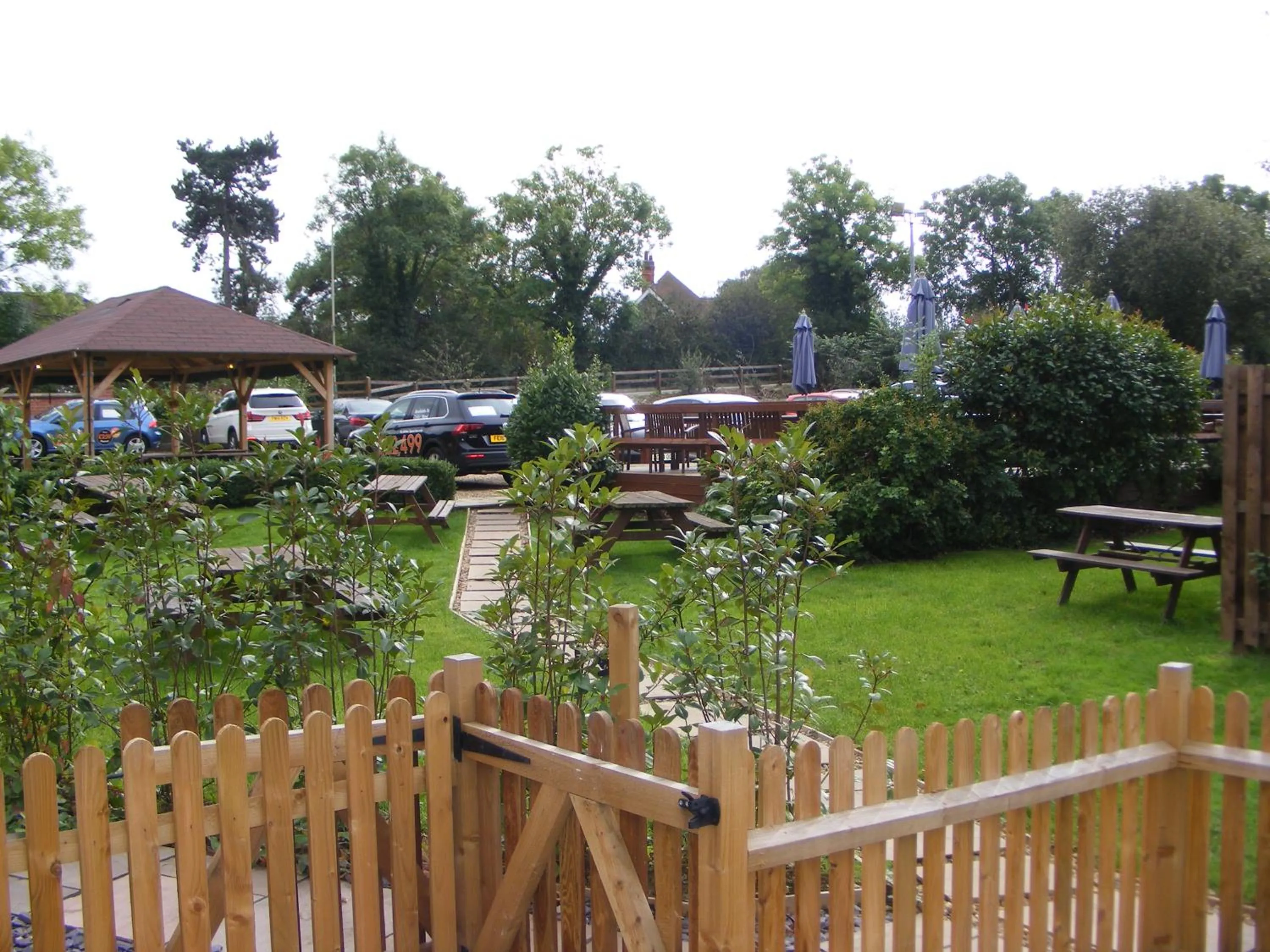 Garden in The Manor House at Quorn