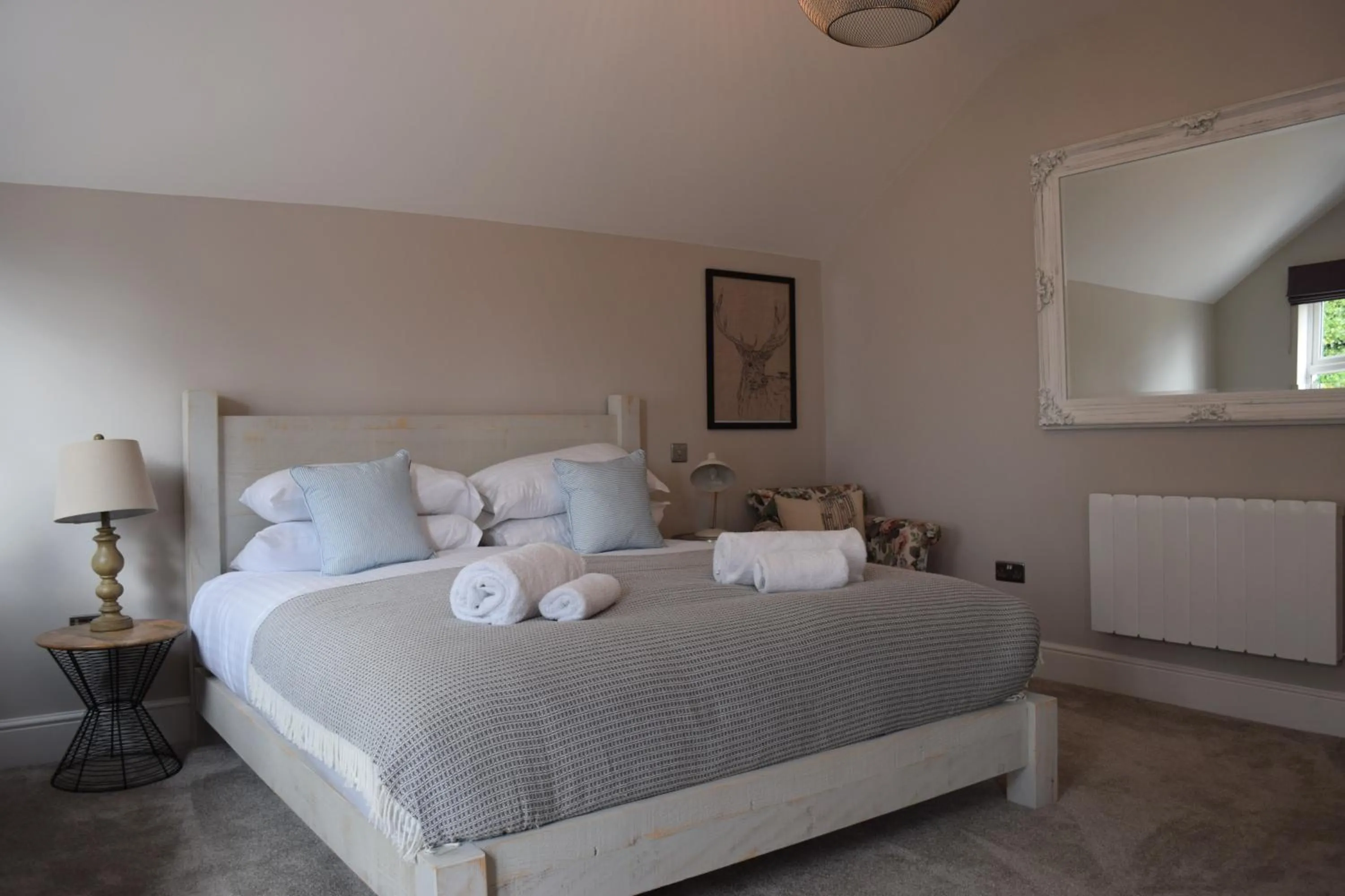 Bed in The Manor House at Quorn