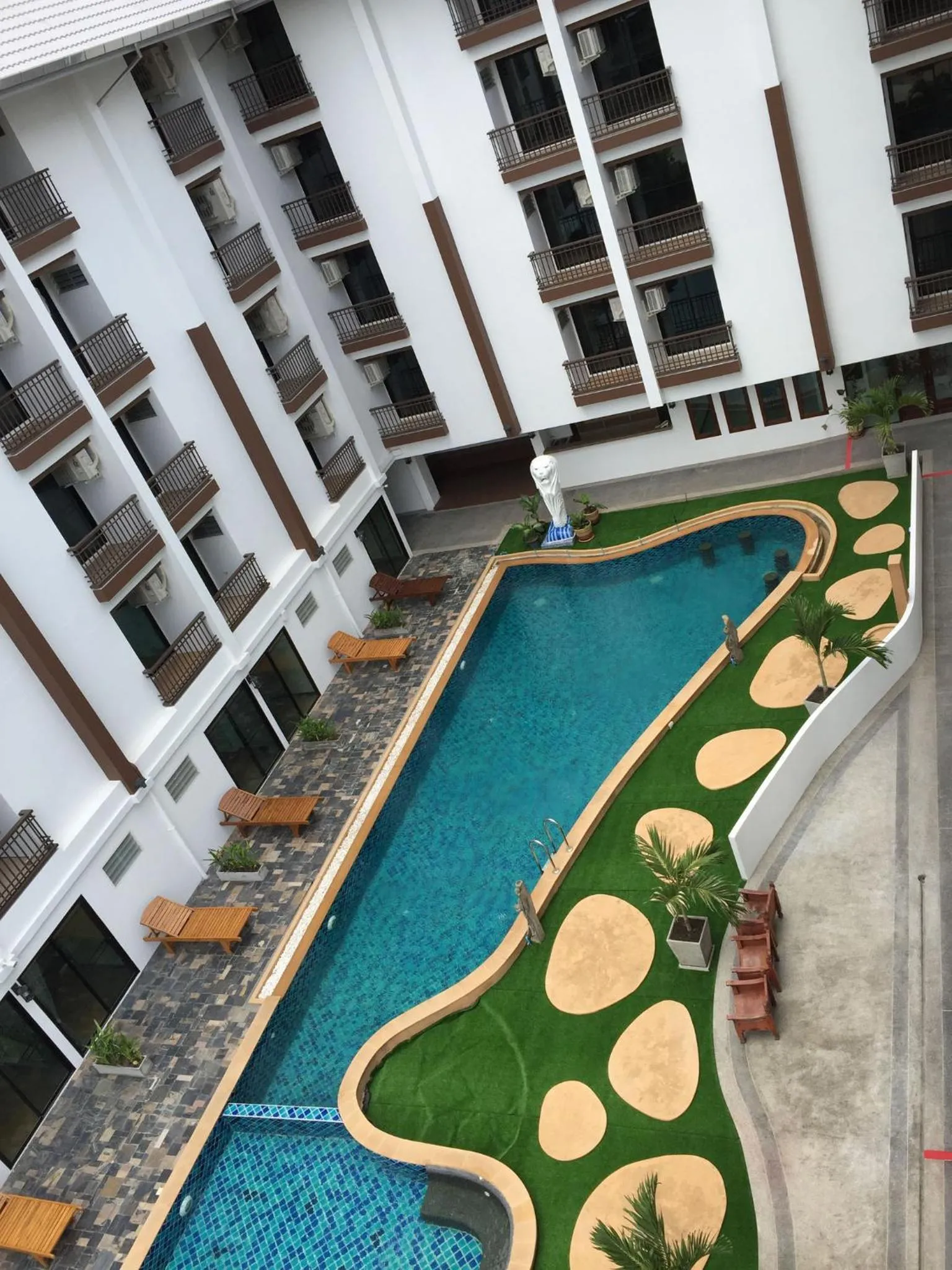 Bird's eye view in Baan Sang Singh