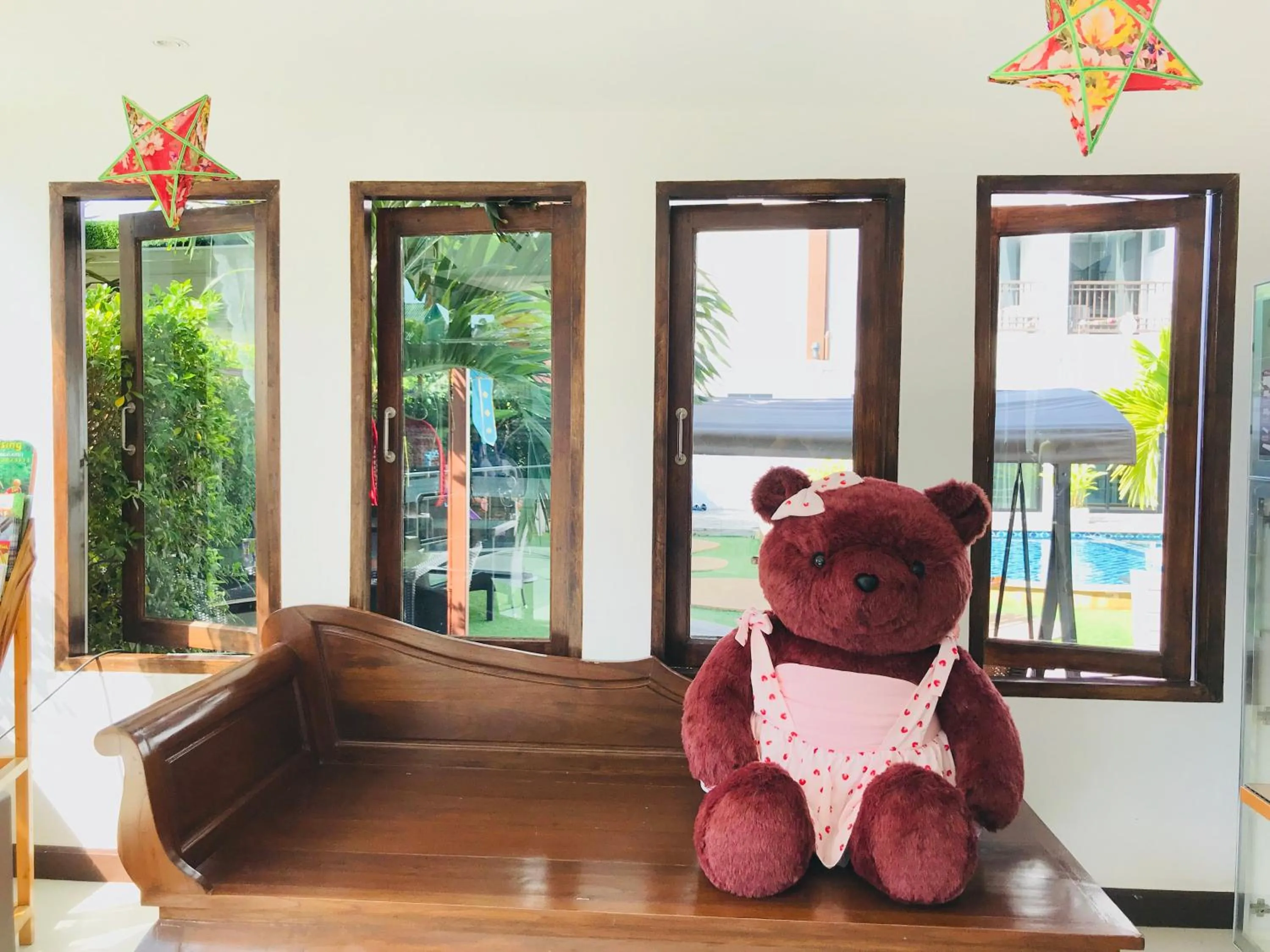 Lobby or reception in Baan Sang Singh