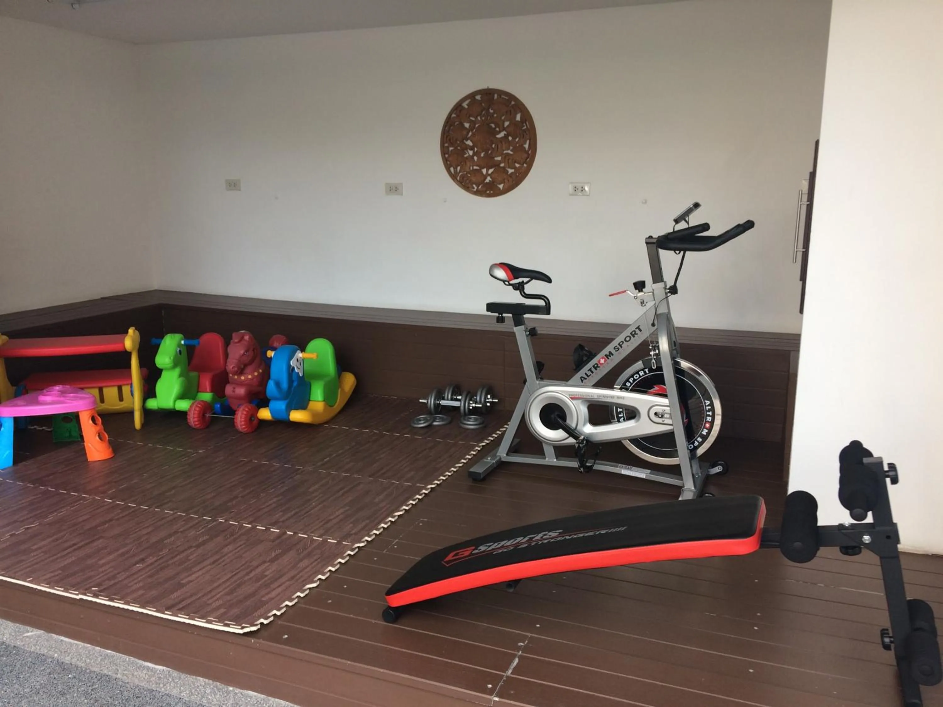 Fitness centre/facilities in Baan Sang Singh