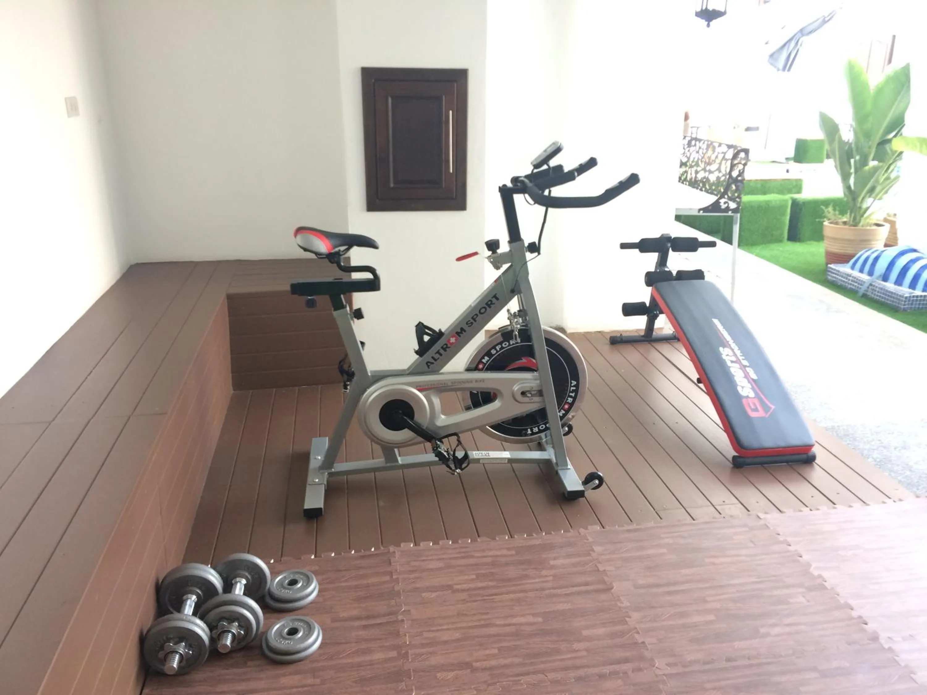 Fitness centre/facilities in Baan Sang Singh