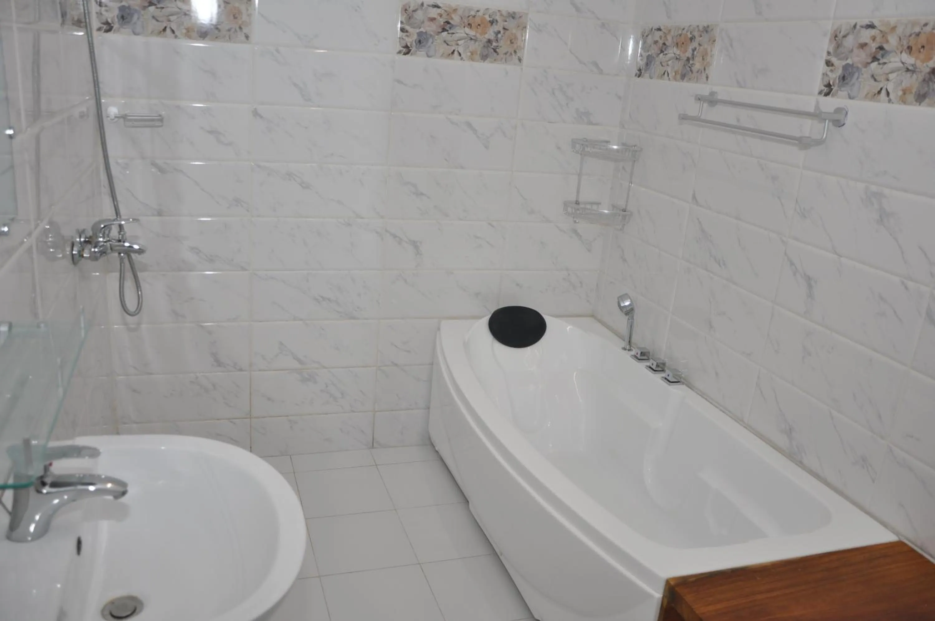 Bathroom in Rosalie's Suites