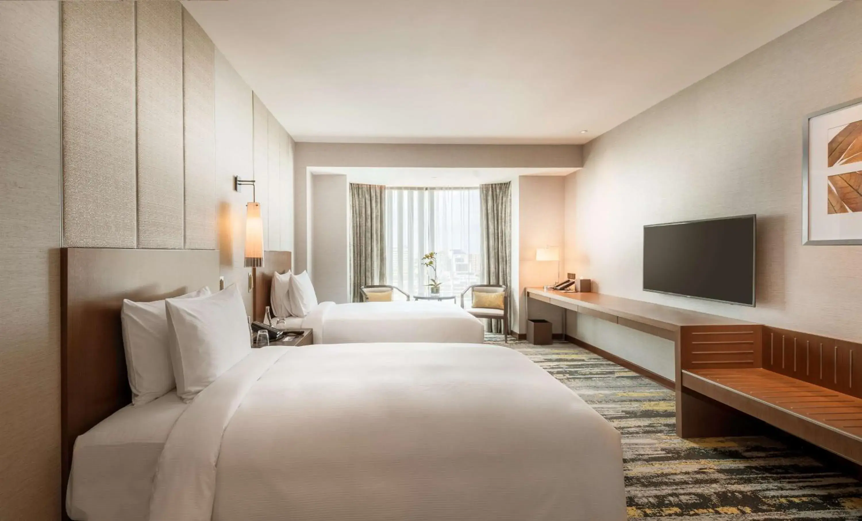 Executive Twin Room in Hilton Kota Kinabalu Executive Twin Room in Hilton Kota Kinabalu