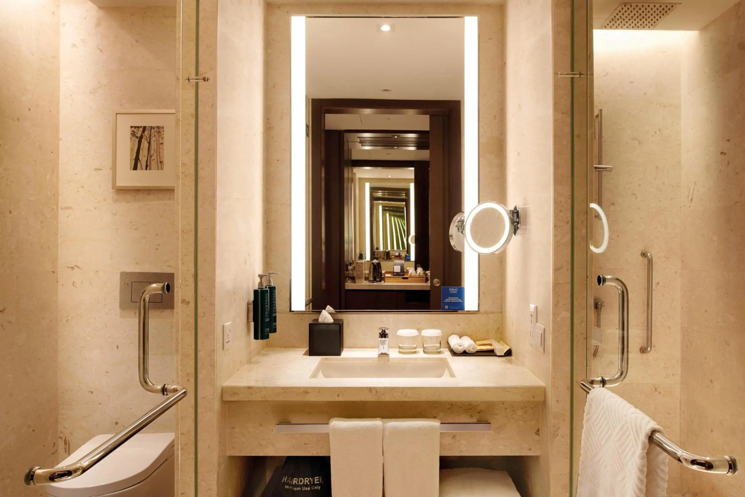 Bathroom in Hilton Kota Kinabalu