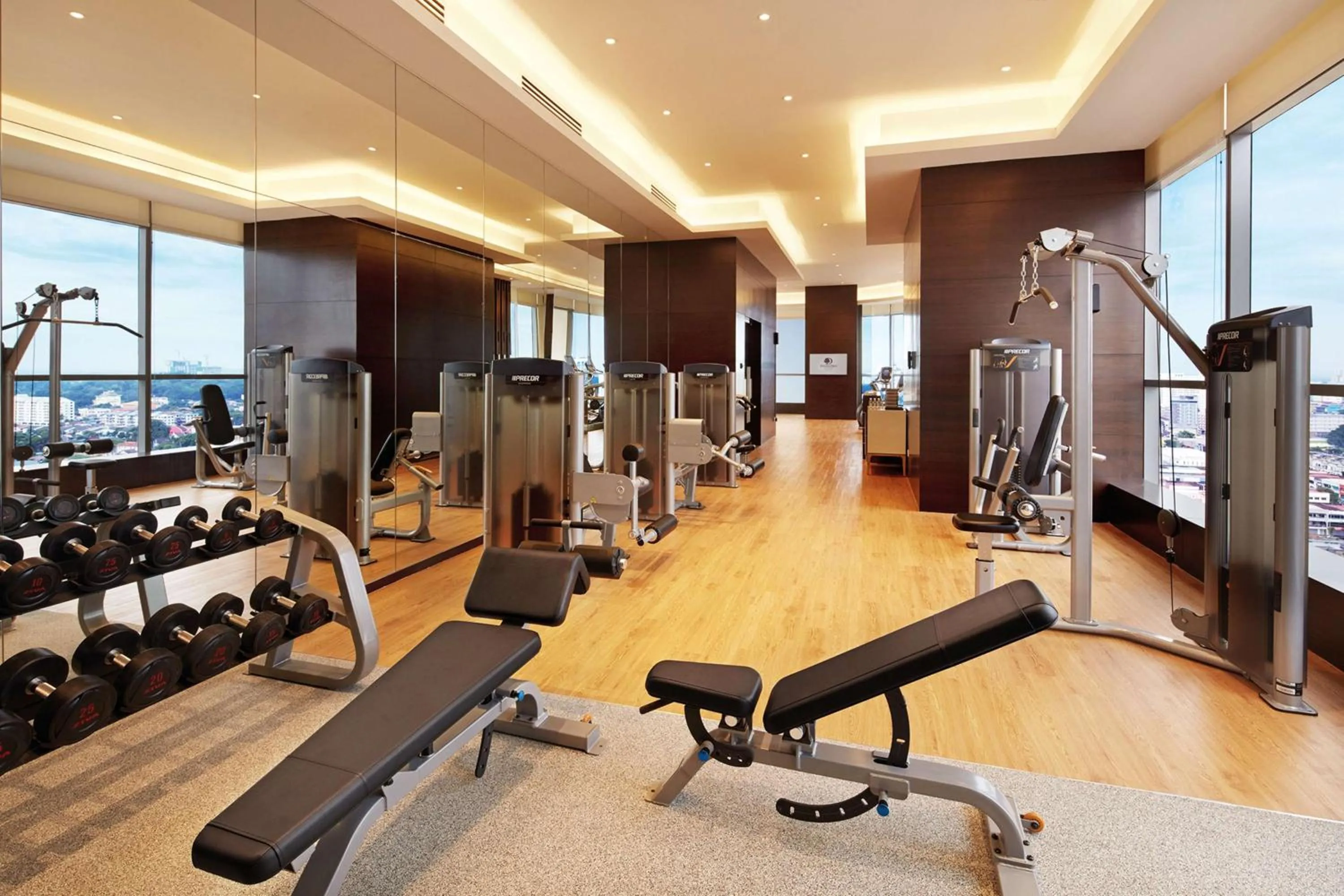 Fitness centre/facilities in DoubleTree by Hilton Melaka