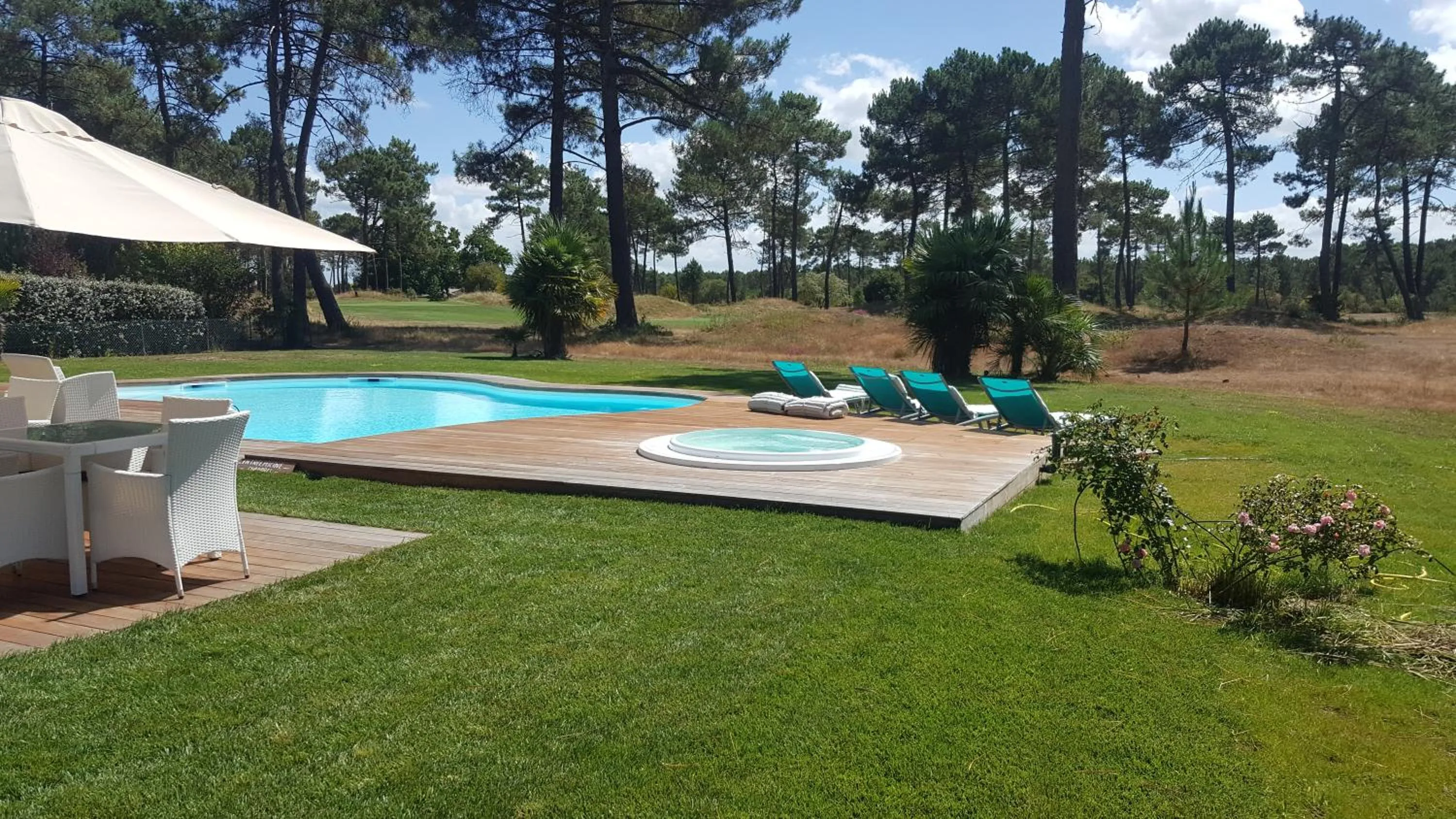 Pool view in Villa BORA BORA