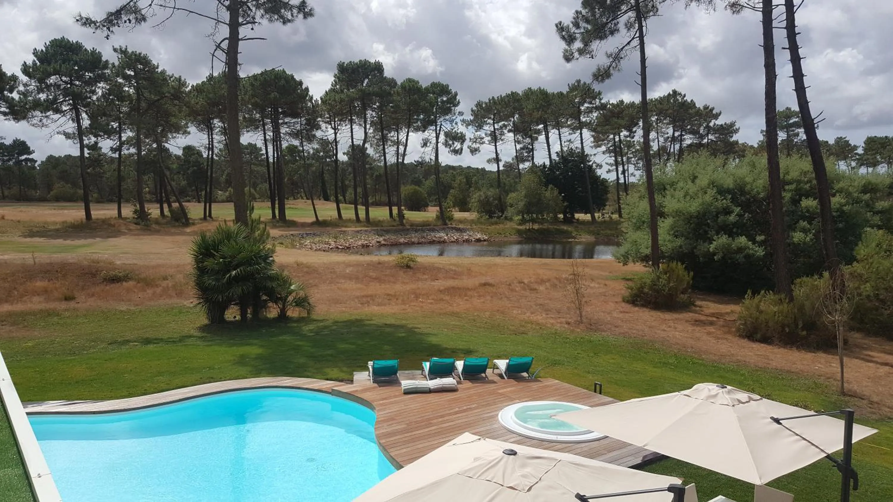 Golfcourse in Villa BORA BORA