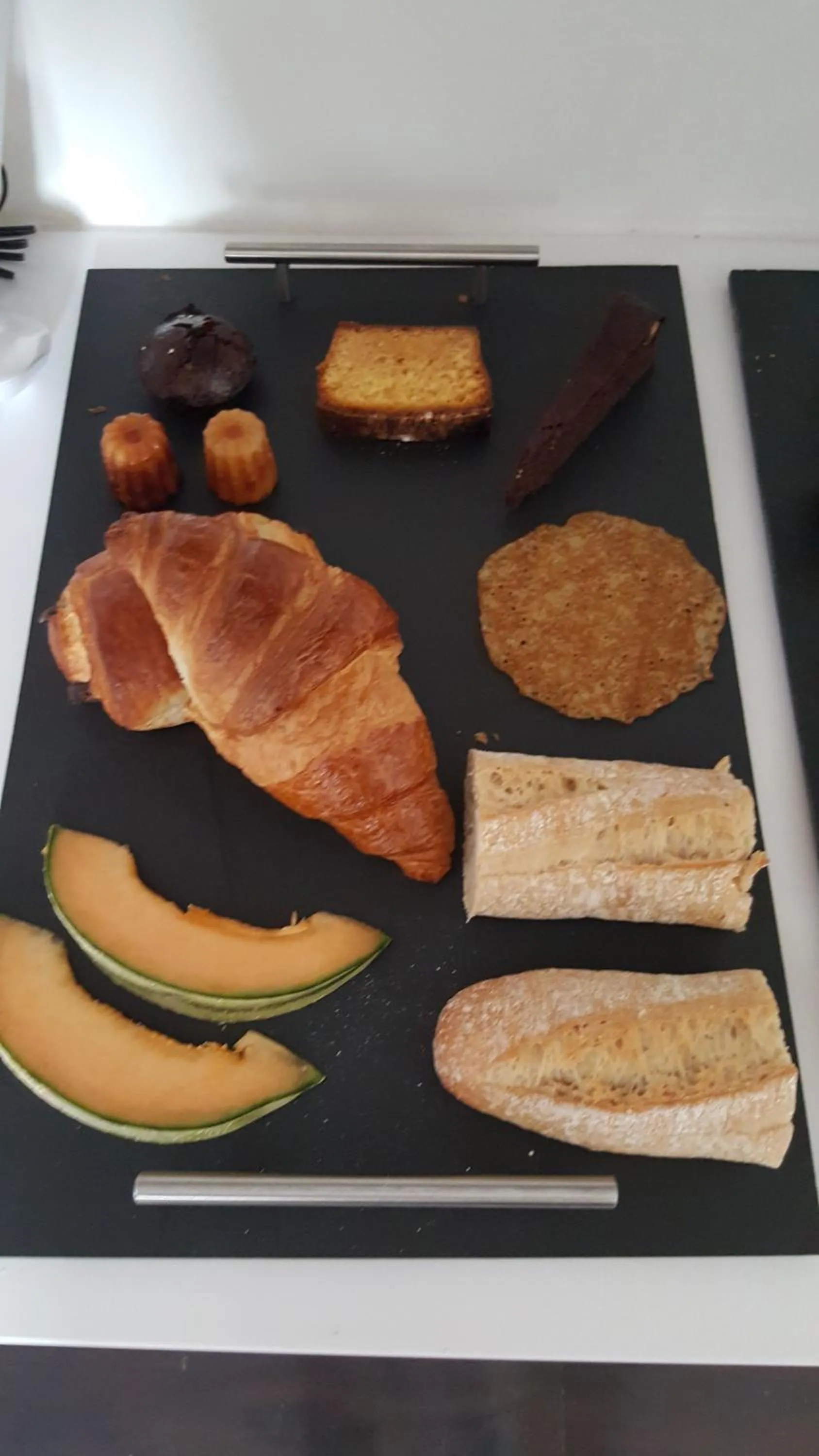 Continental breakfast in Villa BORA BORA