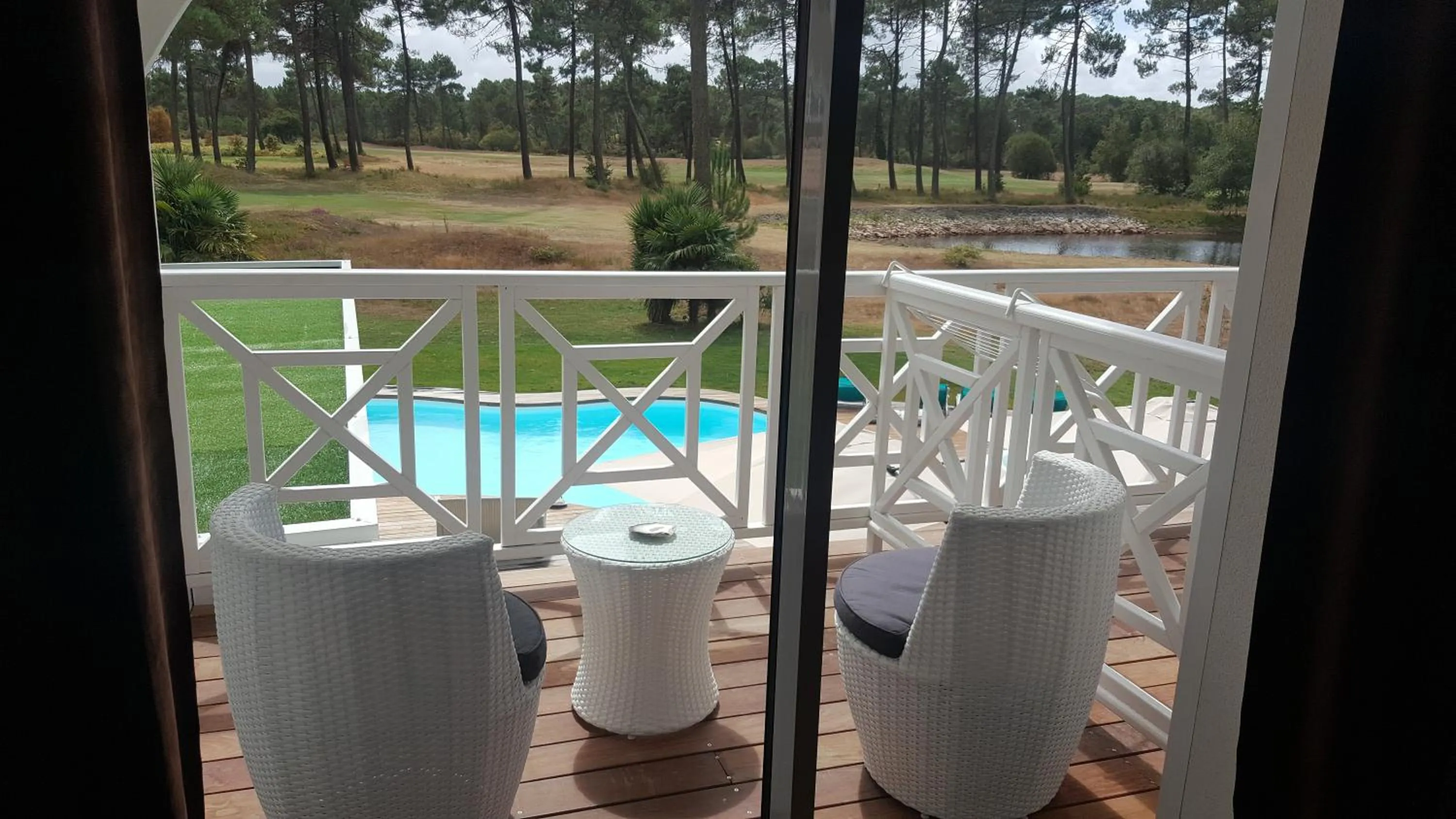 Balcony/Terrace in Villa BORA BORA