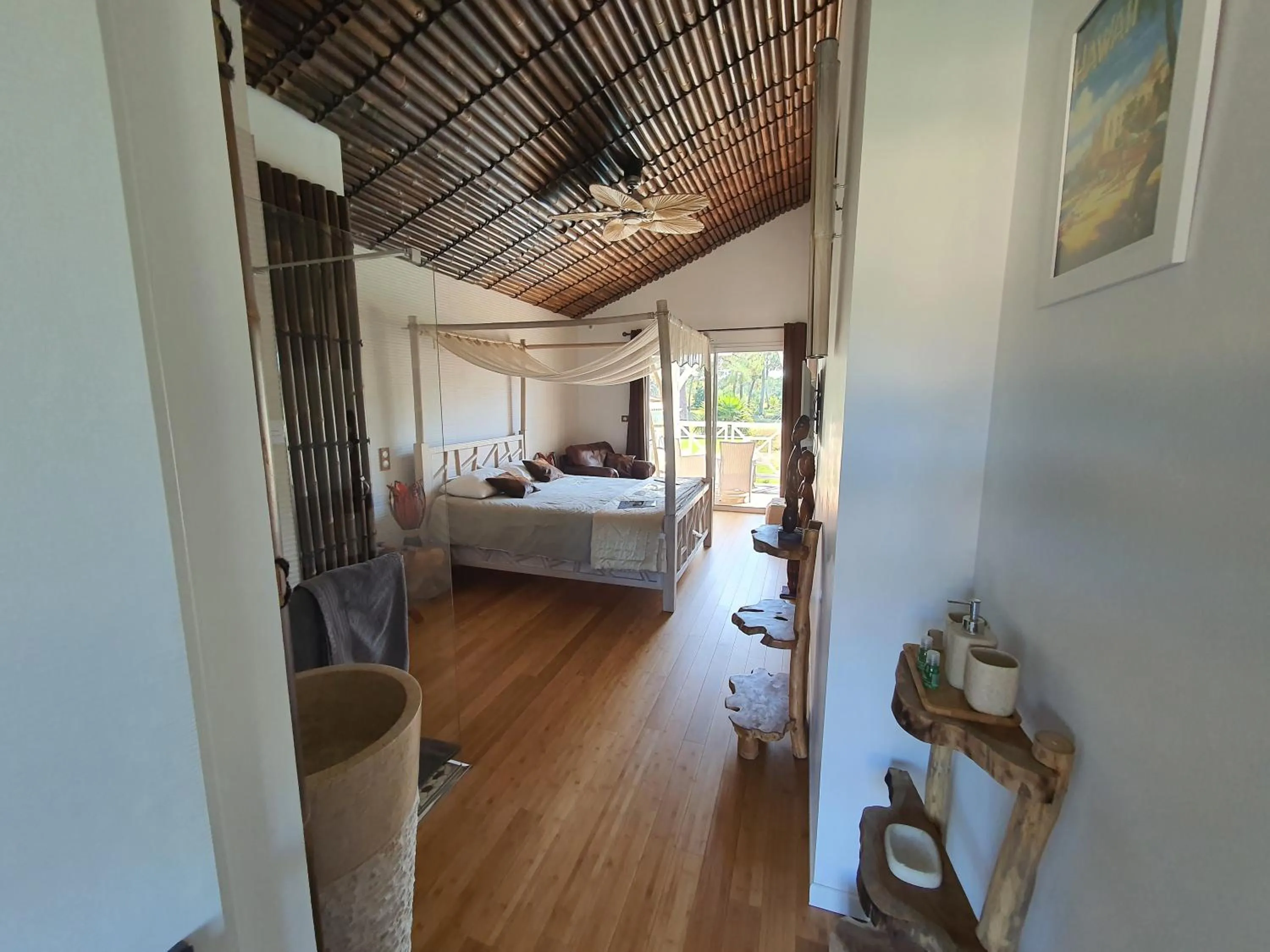 Bed in Villa BORA BORA