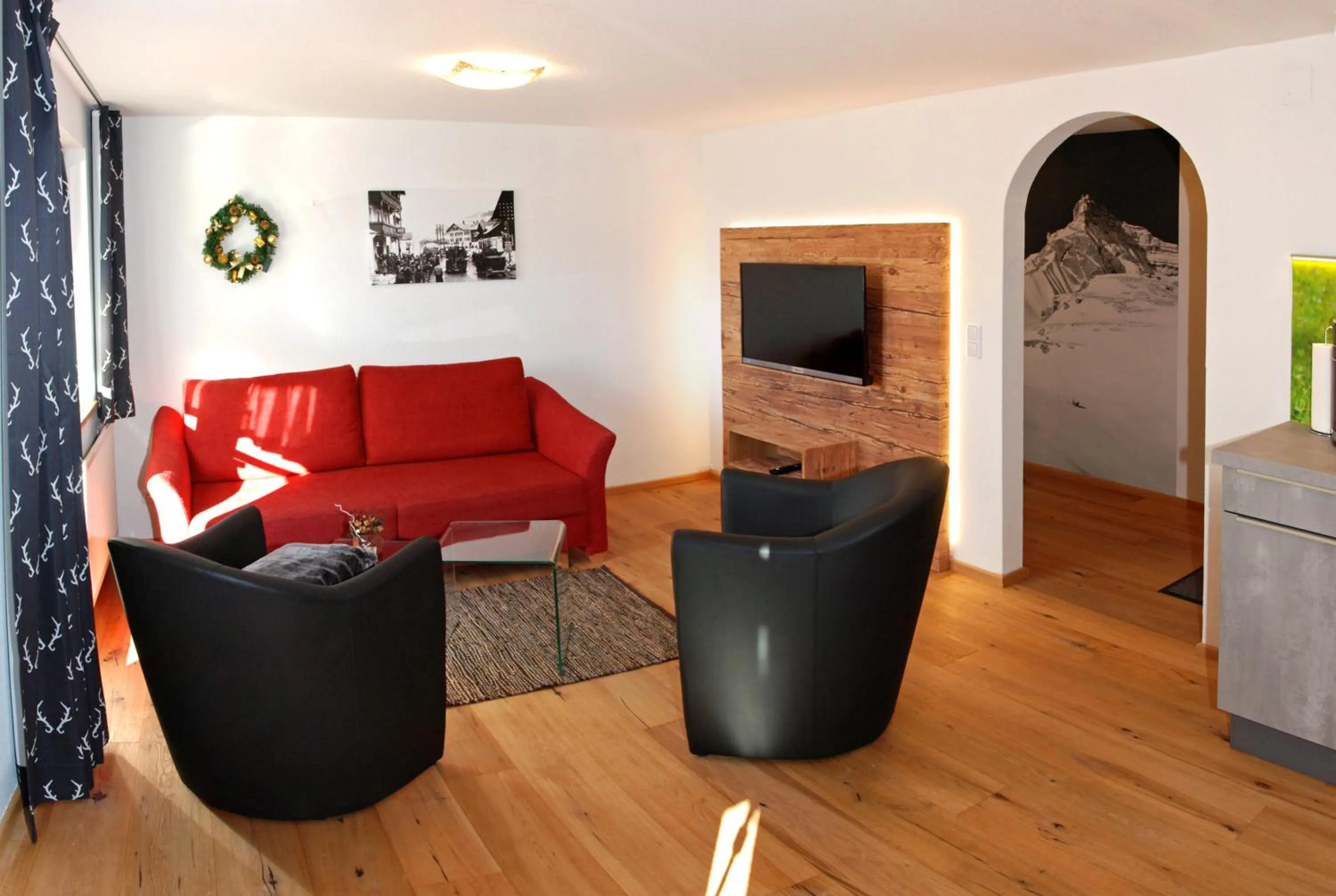 Living room in Der Berghof