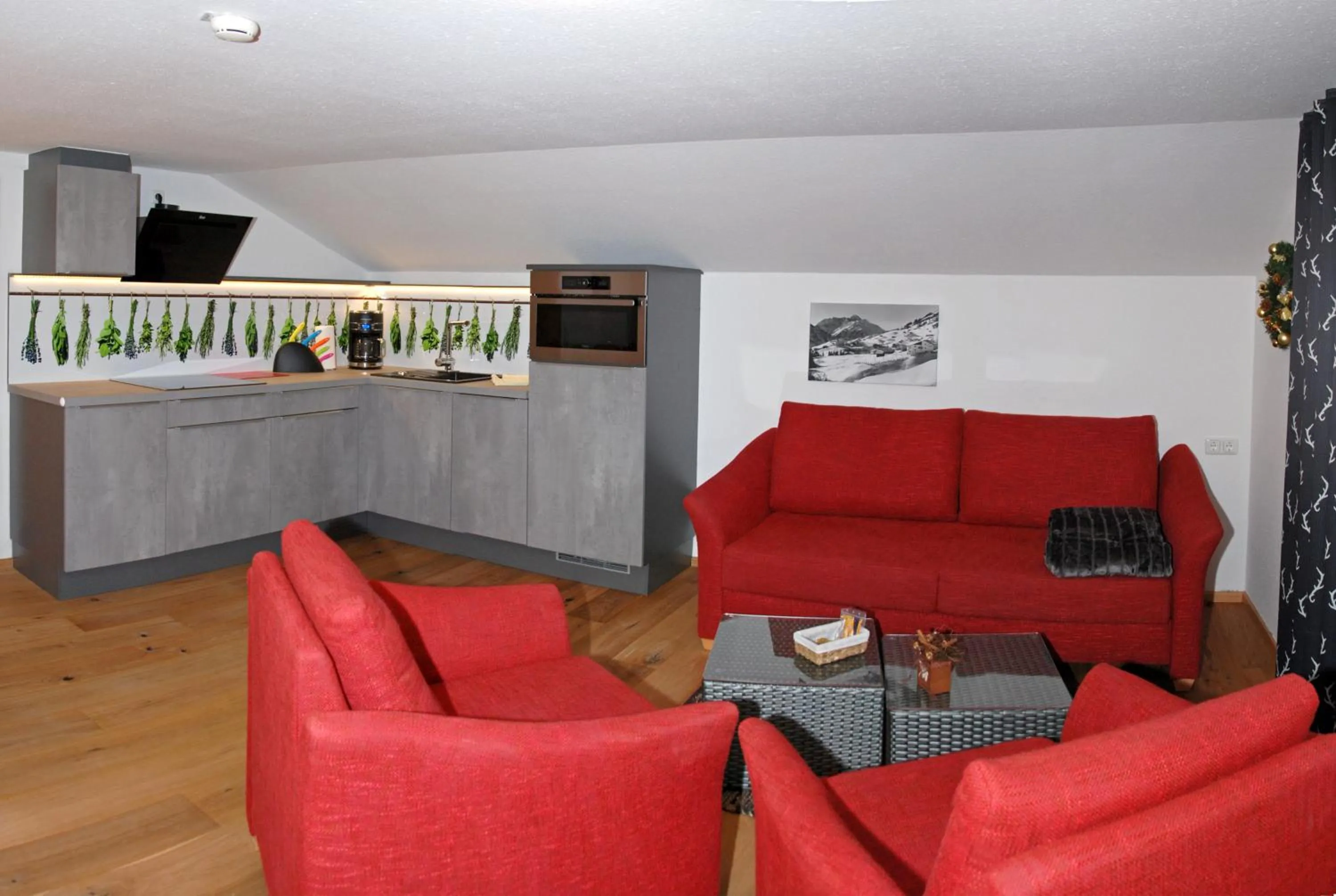 Living room in Der Berghof