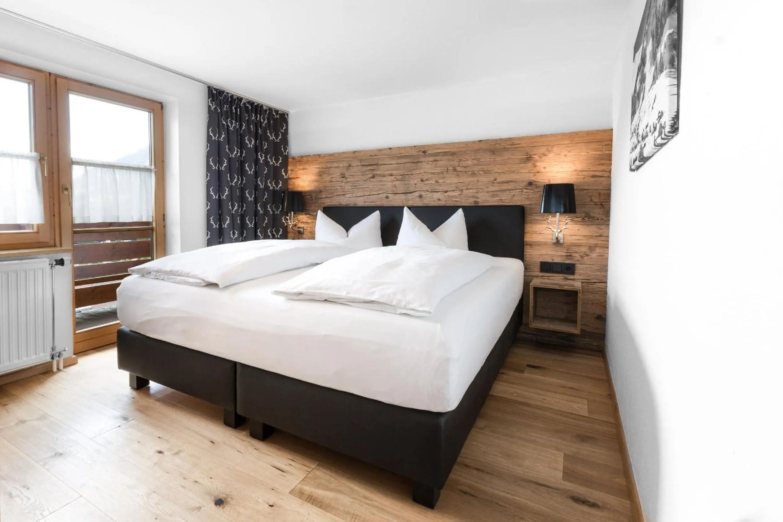 Bedroom, Bed in Der Berghof