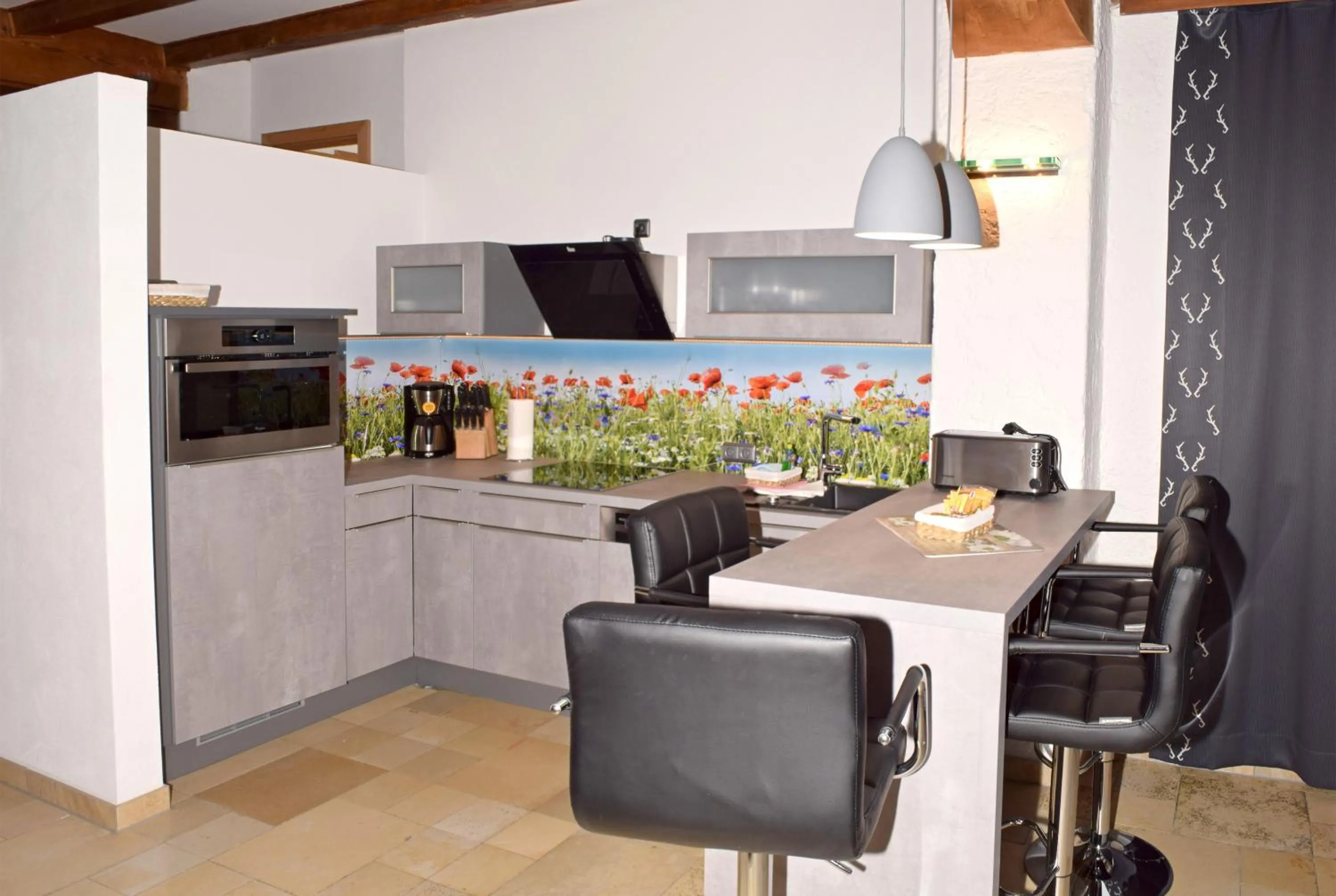 Kitchen or kitchenette in Der Berghof