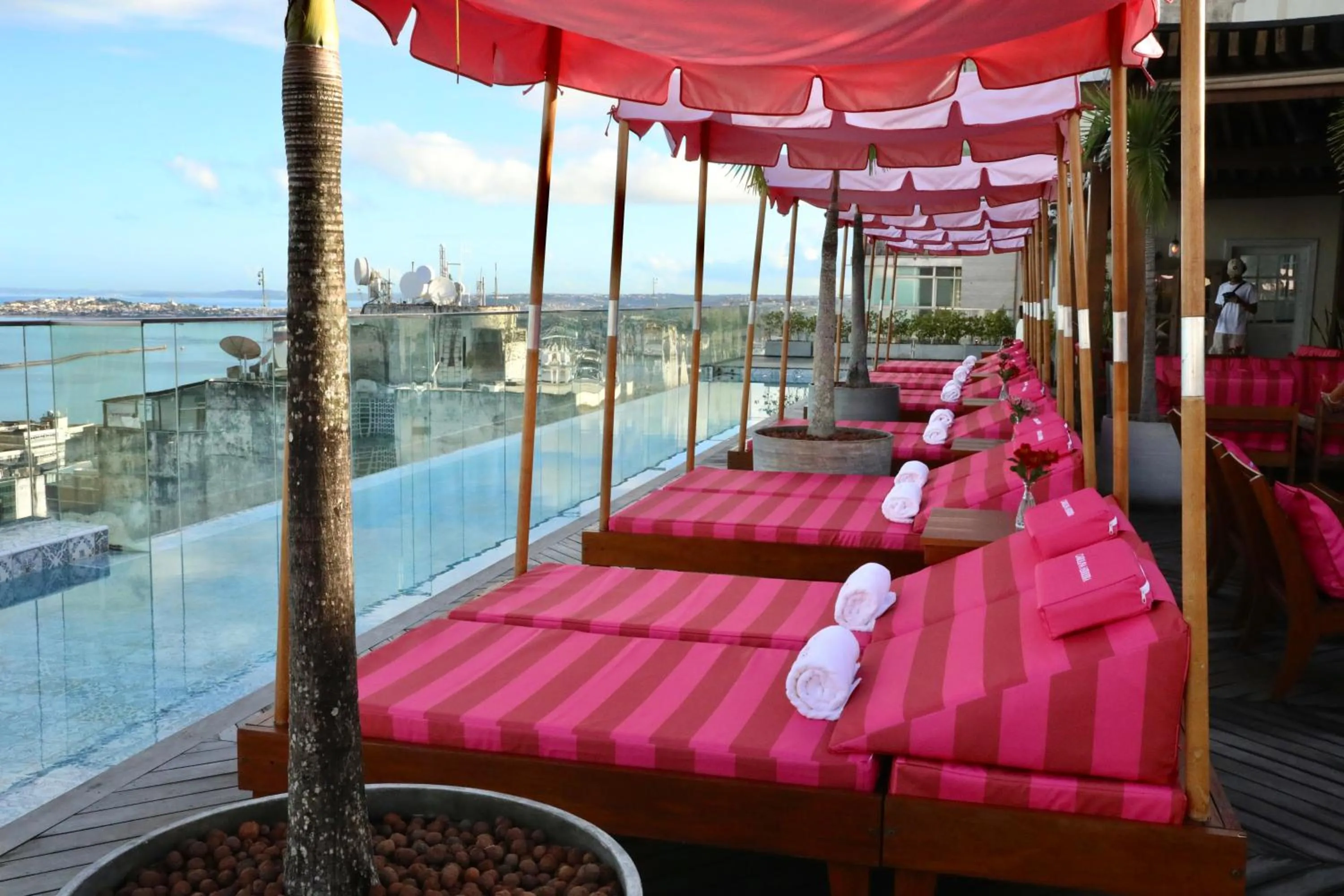 sunbed in Fera Palace Hotel