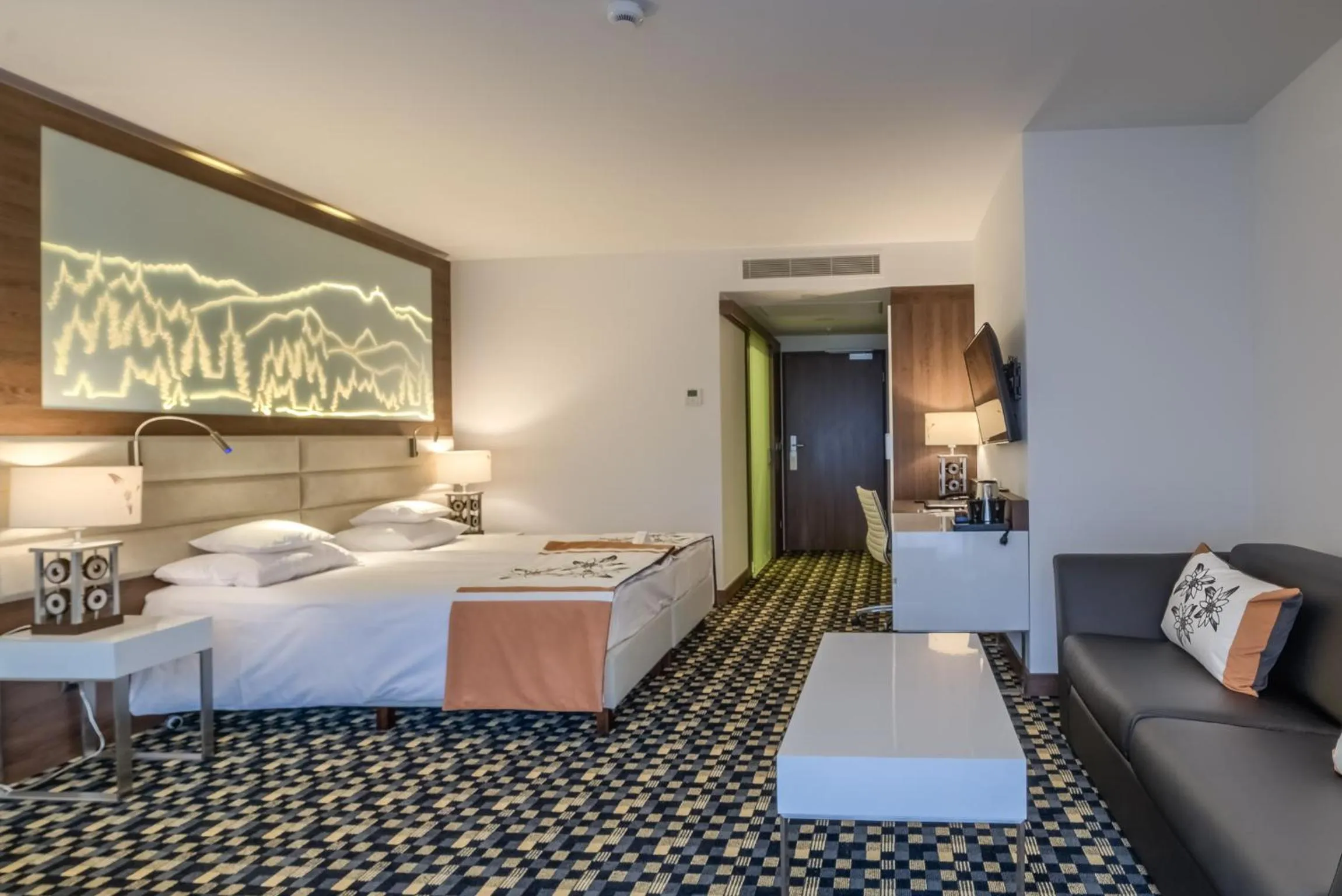 Photo of the whole room, Bed in Rezydencja II Nosalowy Dwór