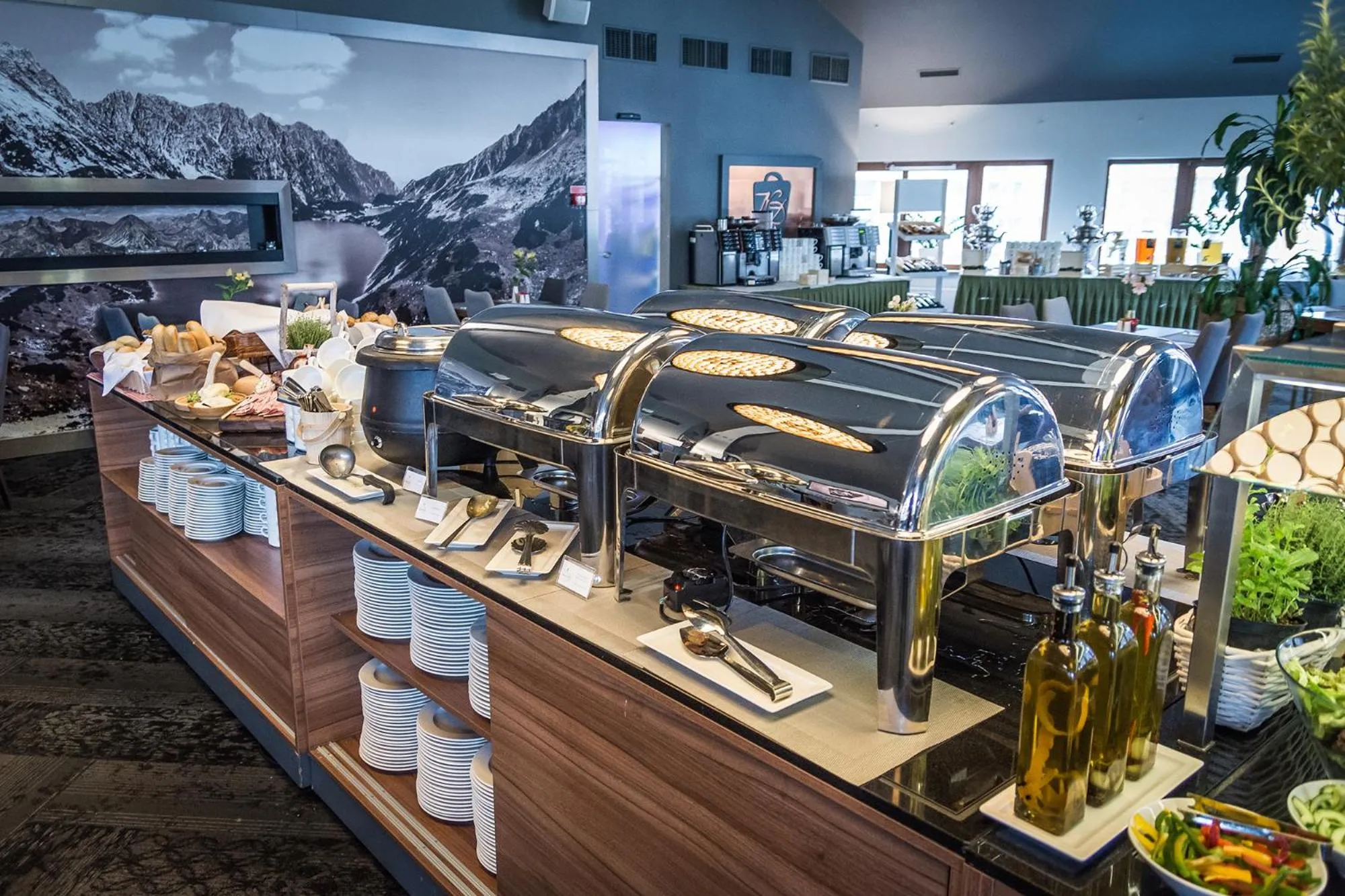 Buffet breakfast in Rezydencja II Nosalowy Dwór