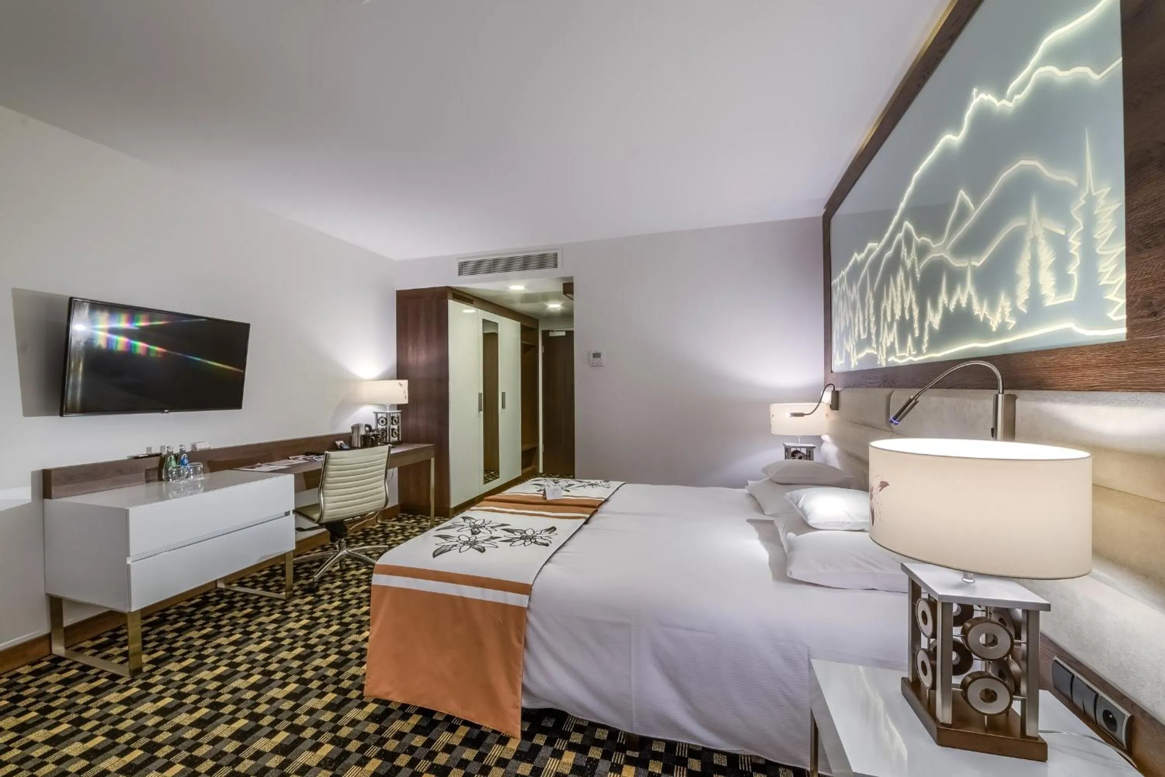 Photo of the whole room, Bed in Rezydencja II Nosalowy Dwór