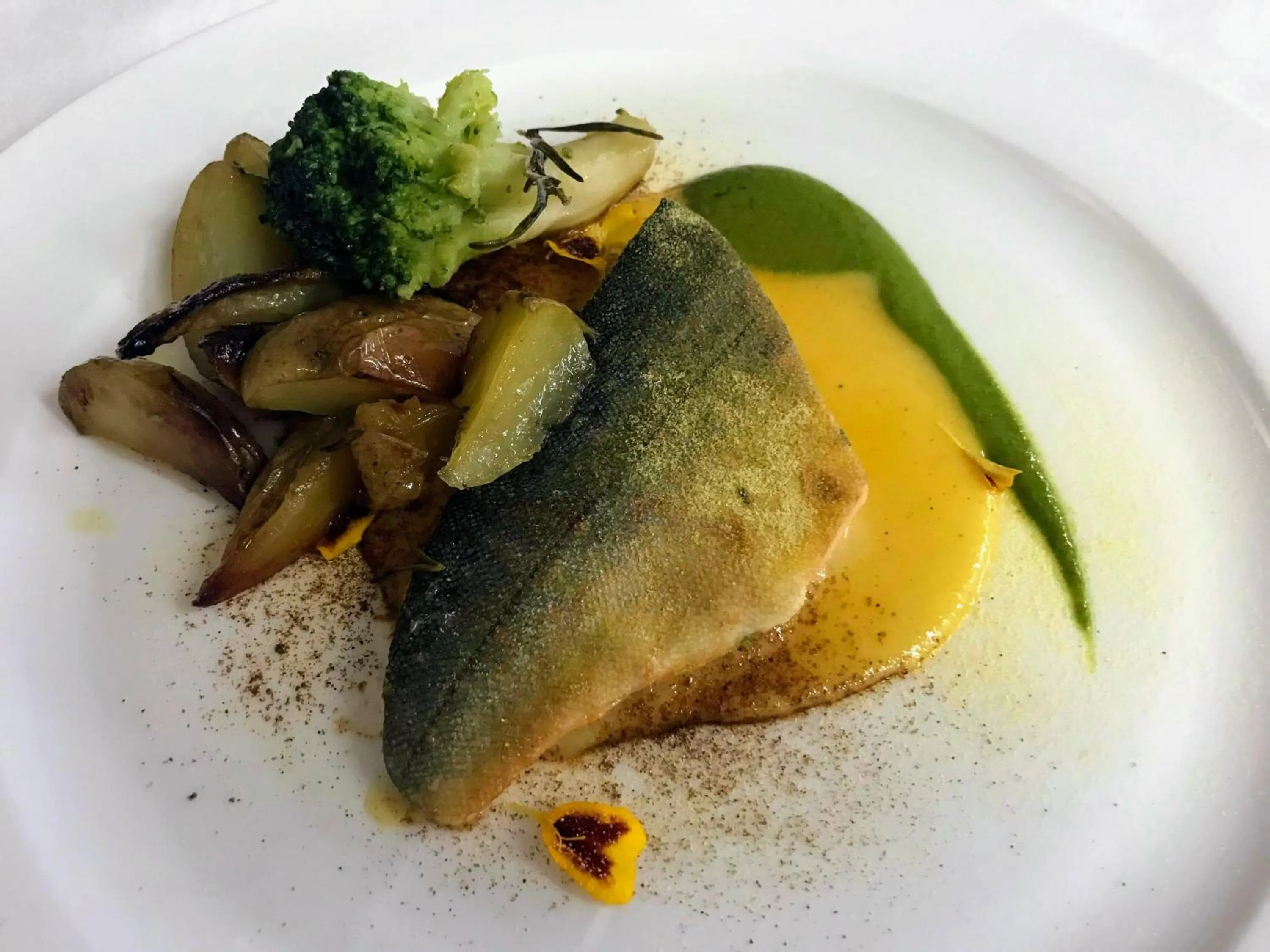 Food close-up in Savoia Palace Hotel