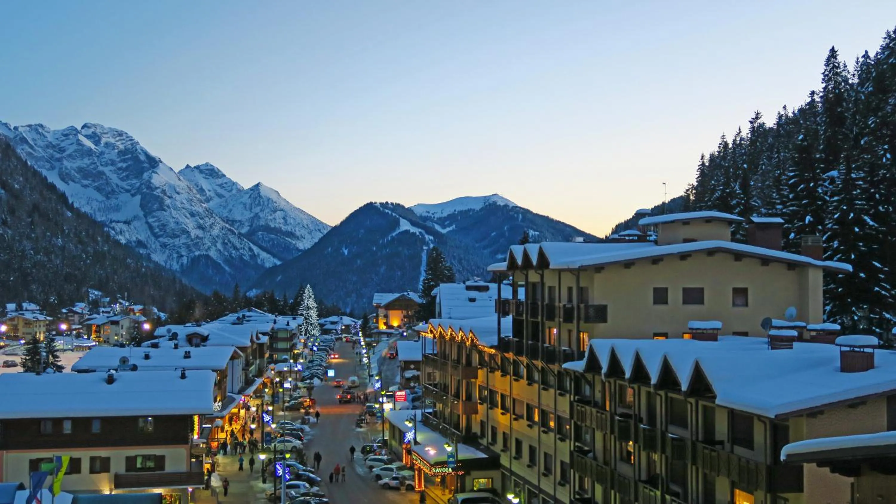 Bird's eye view in Savoia Palace Hotel