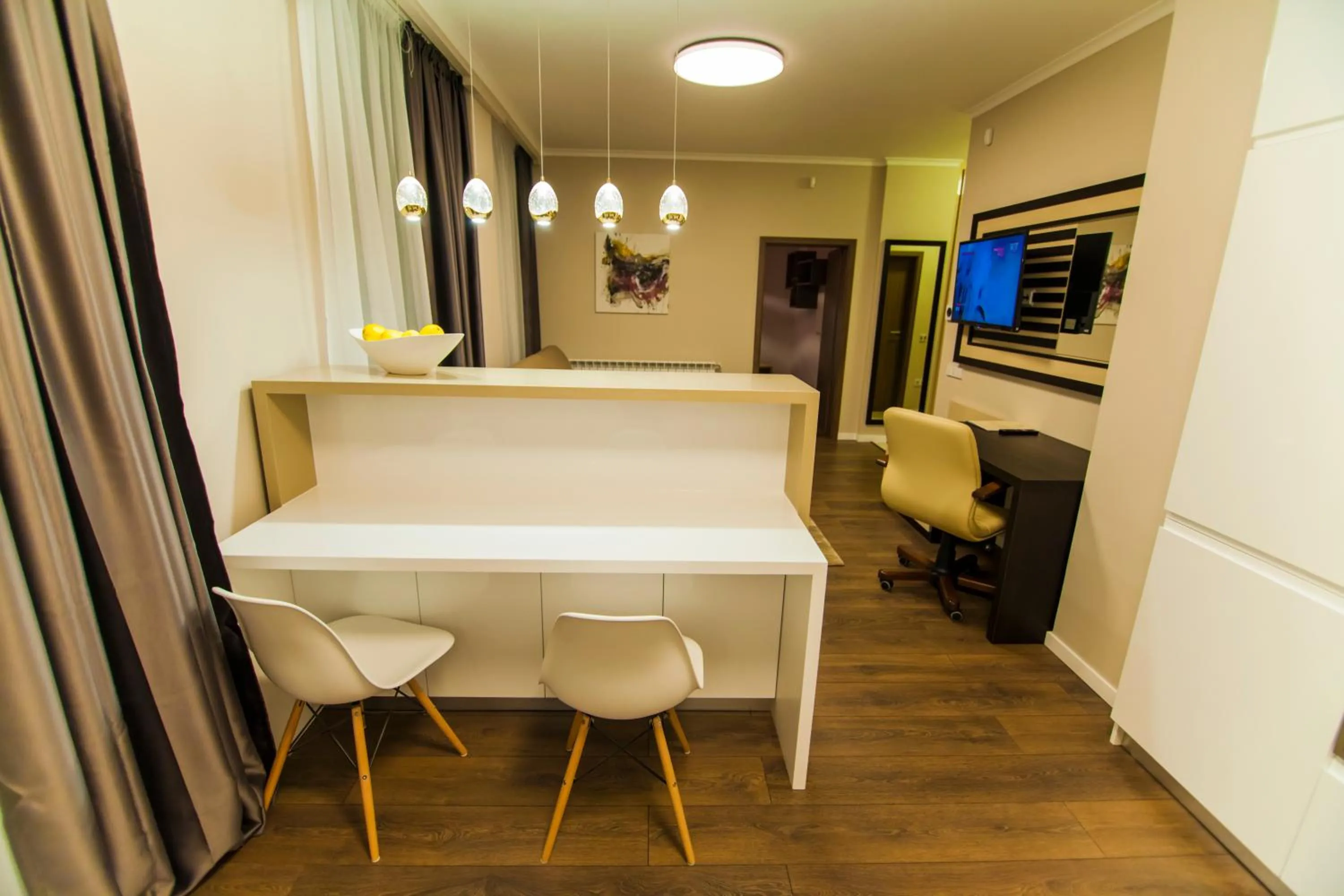 Dining area in Cluj Business Class