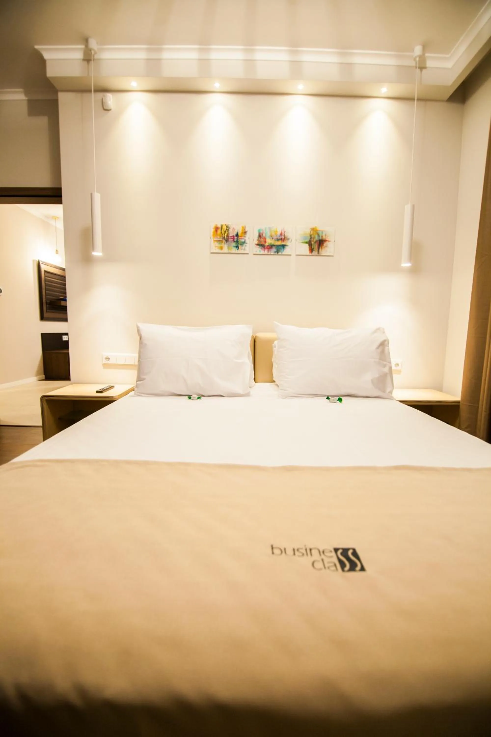 Photo of the whole room, Bed in Cluj Business Class