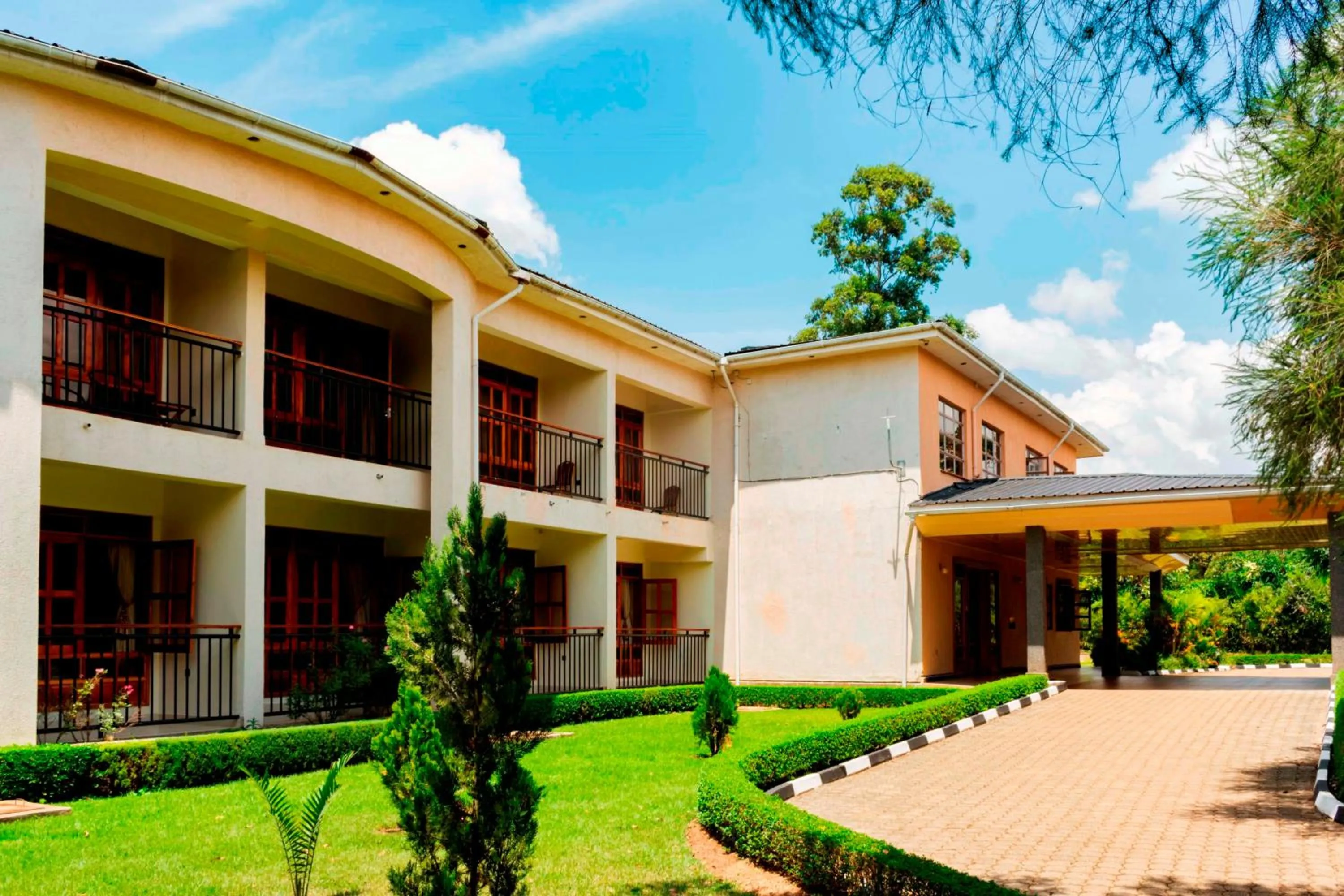 Property building in Kalya Courts Hotel Fort Portal