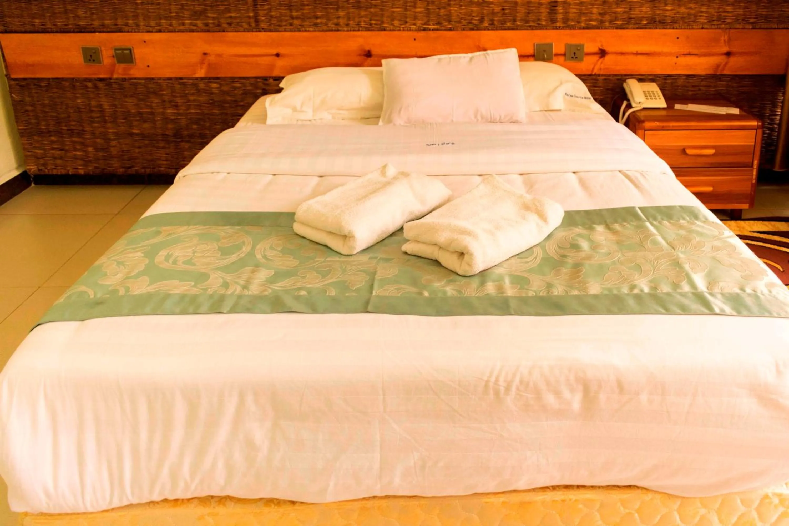 Bed in Kalya Courts Hotel Fort Portal