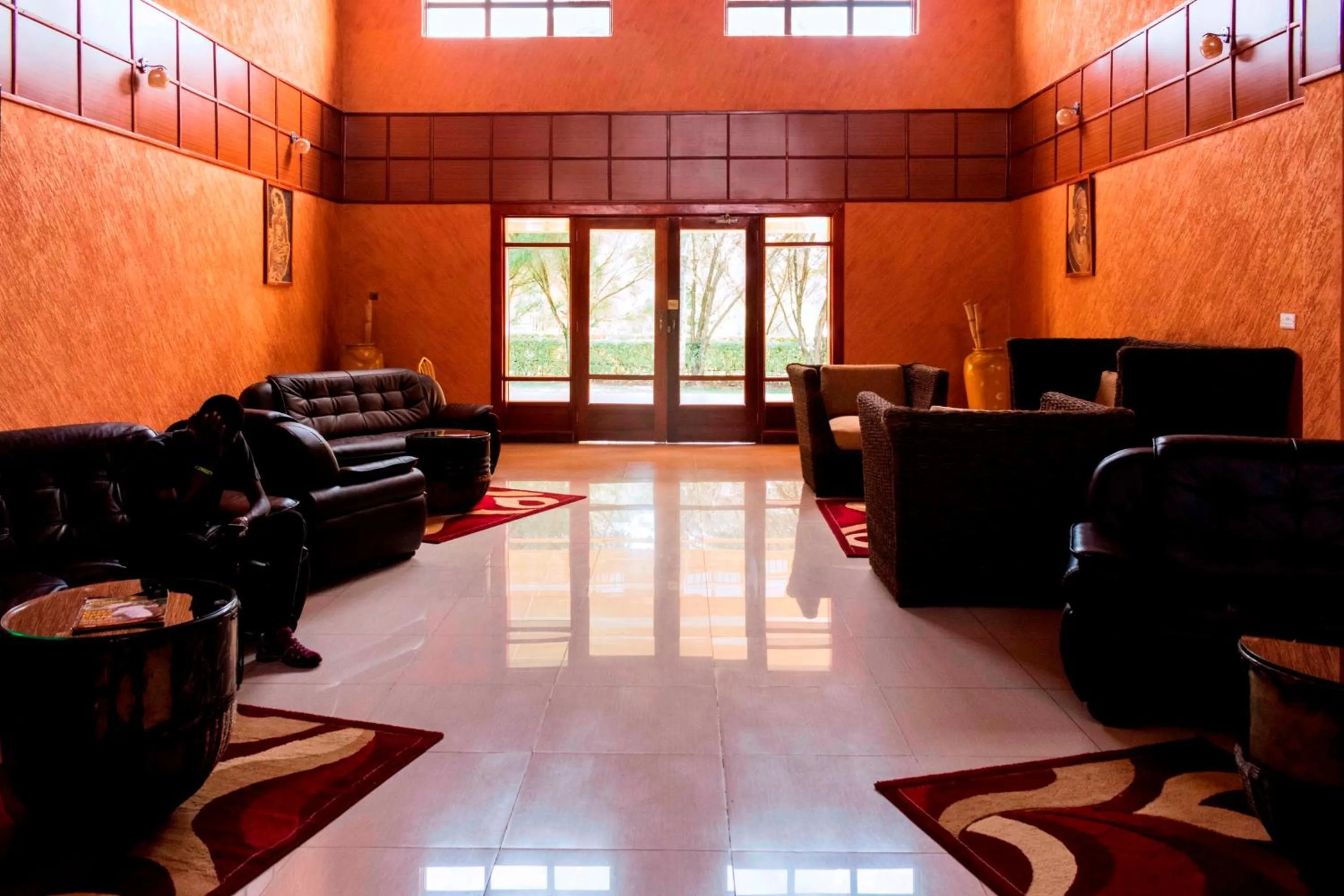 Lobby or reception in Kalya Courts Hotel Fort Portal