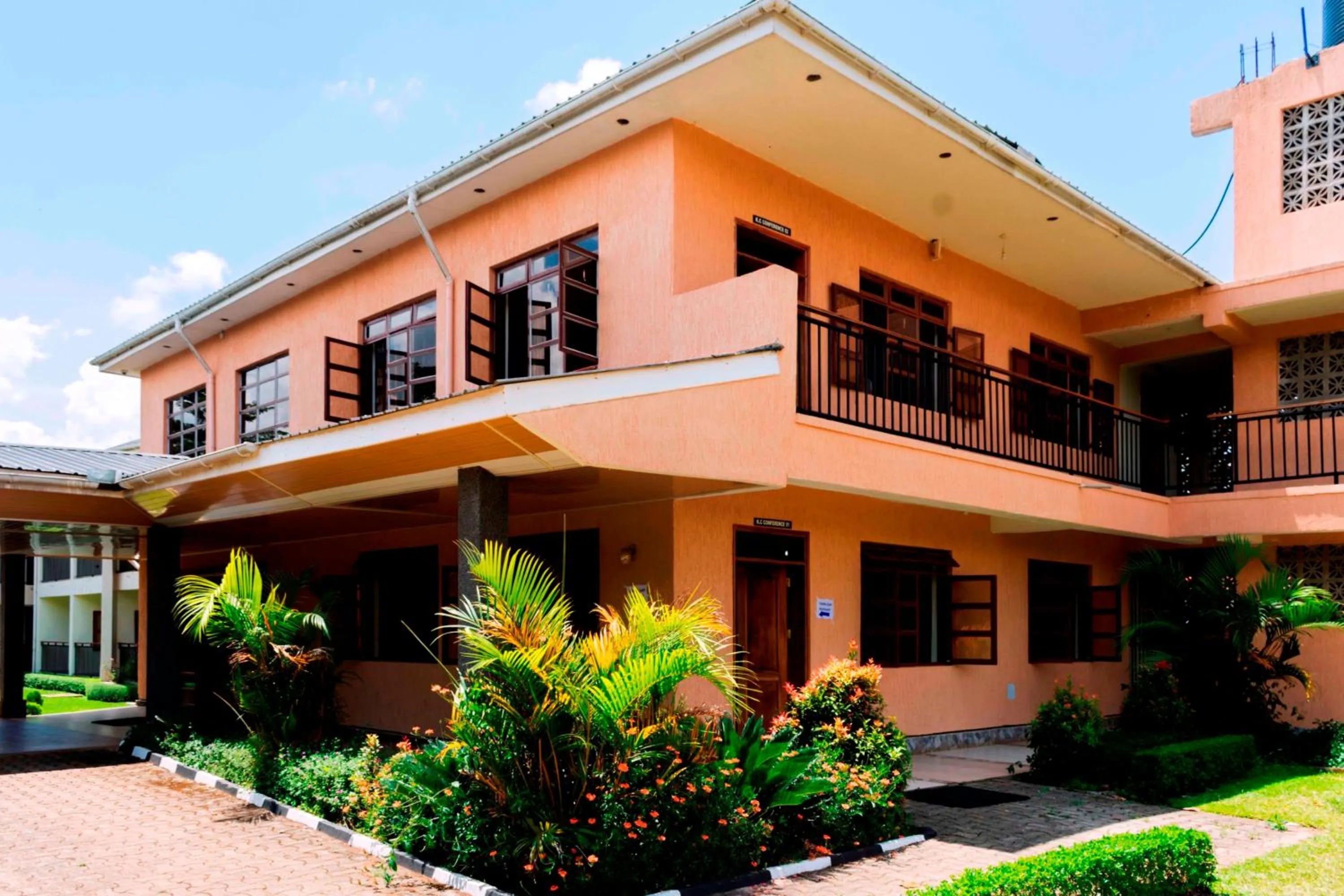 Property building in Kalya Courts Hotel Fort Portal
