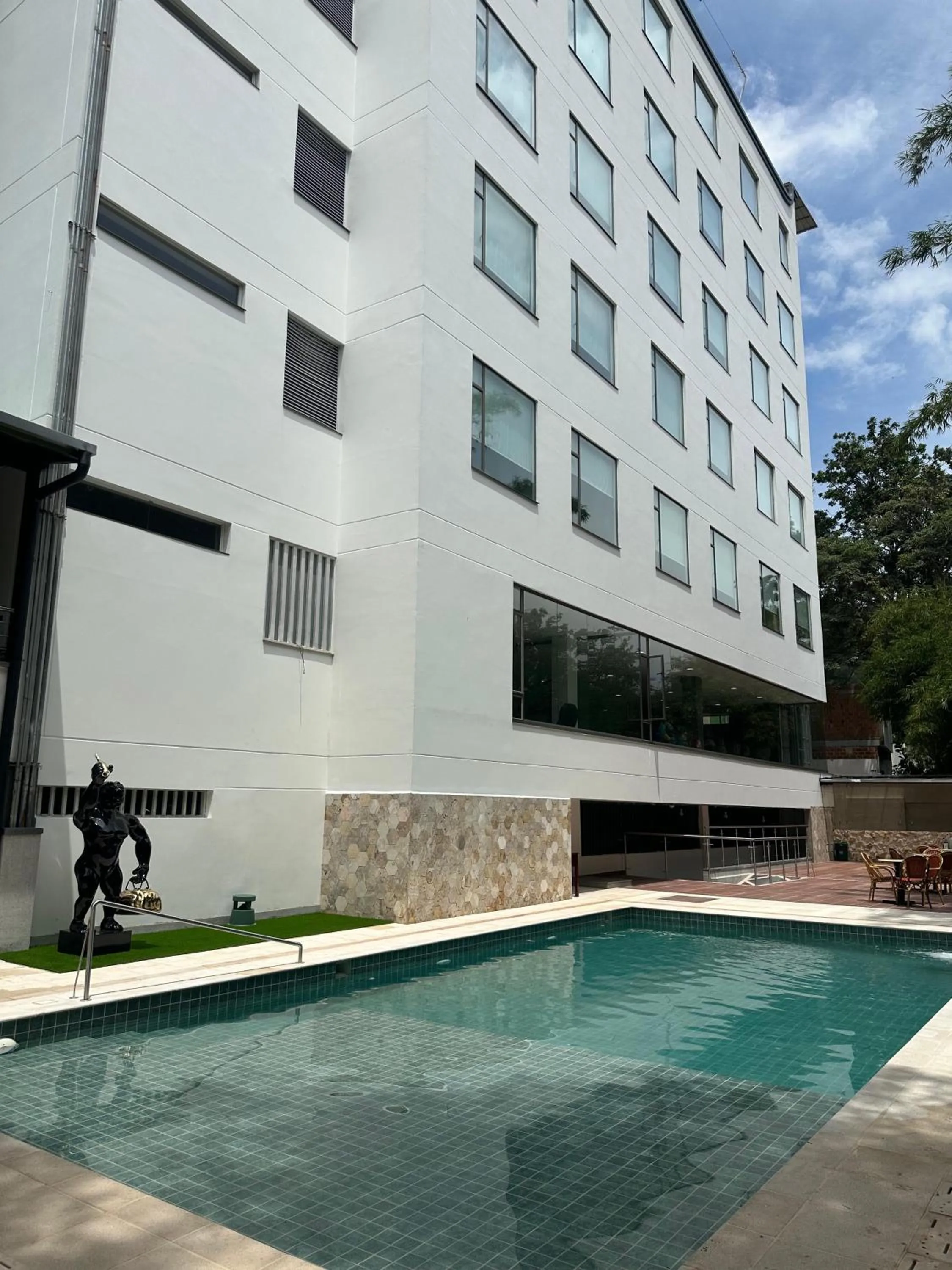 Swimming pool in Hotel Ventura